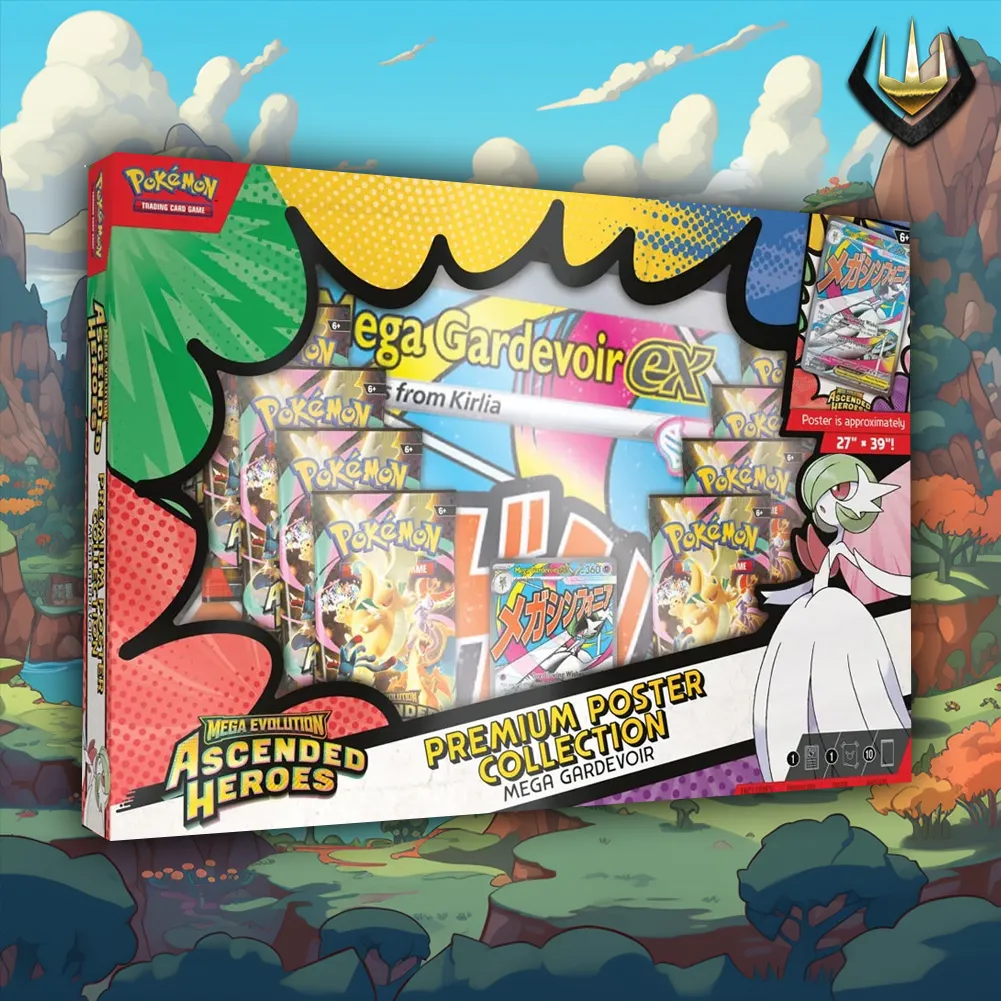 Ascended Heroes Pokemon Premium Poster Collection [Mega Gardevoir]