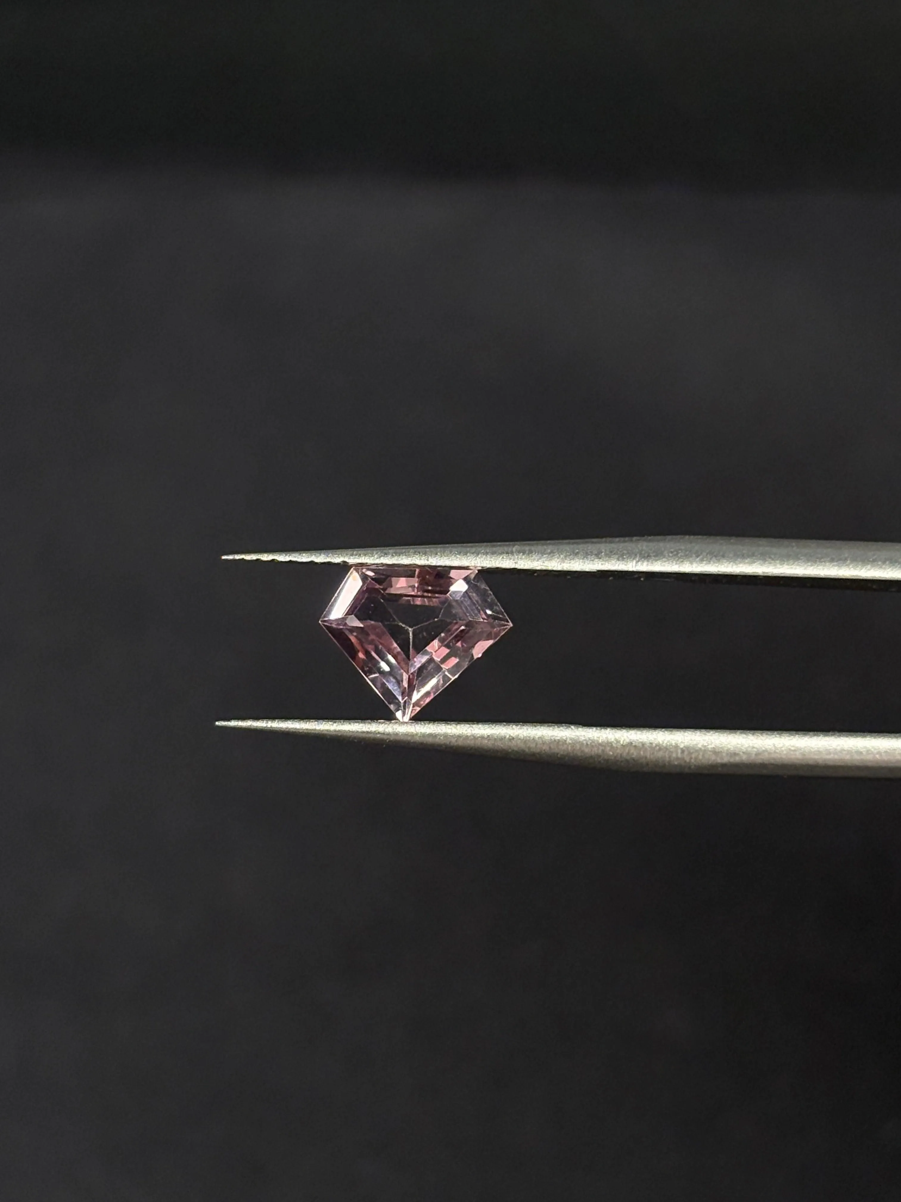 1.2ct Purple Fancy Cut Burma Spinel, 8.8x7 mm, VVS