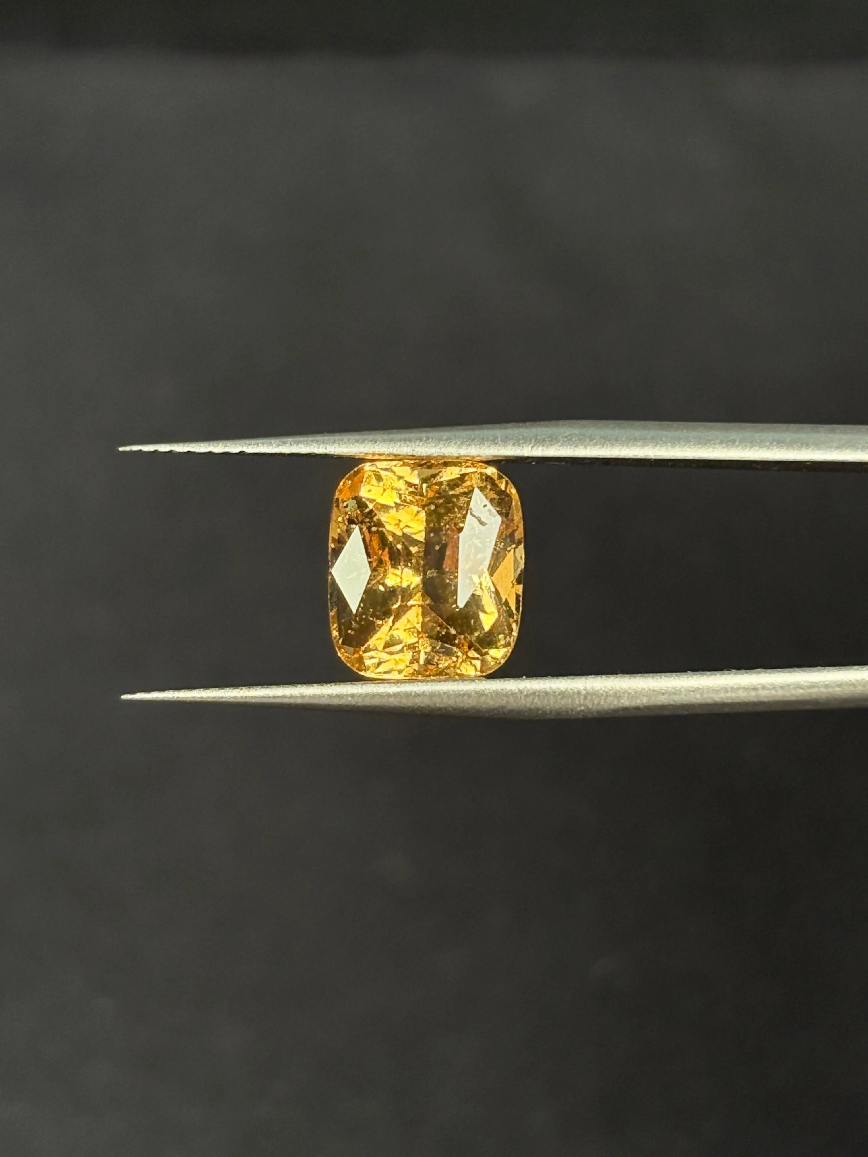 4.95ct Grossular Garnet Cushion, 10x9 mm