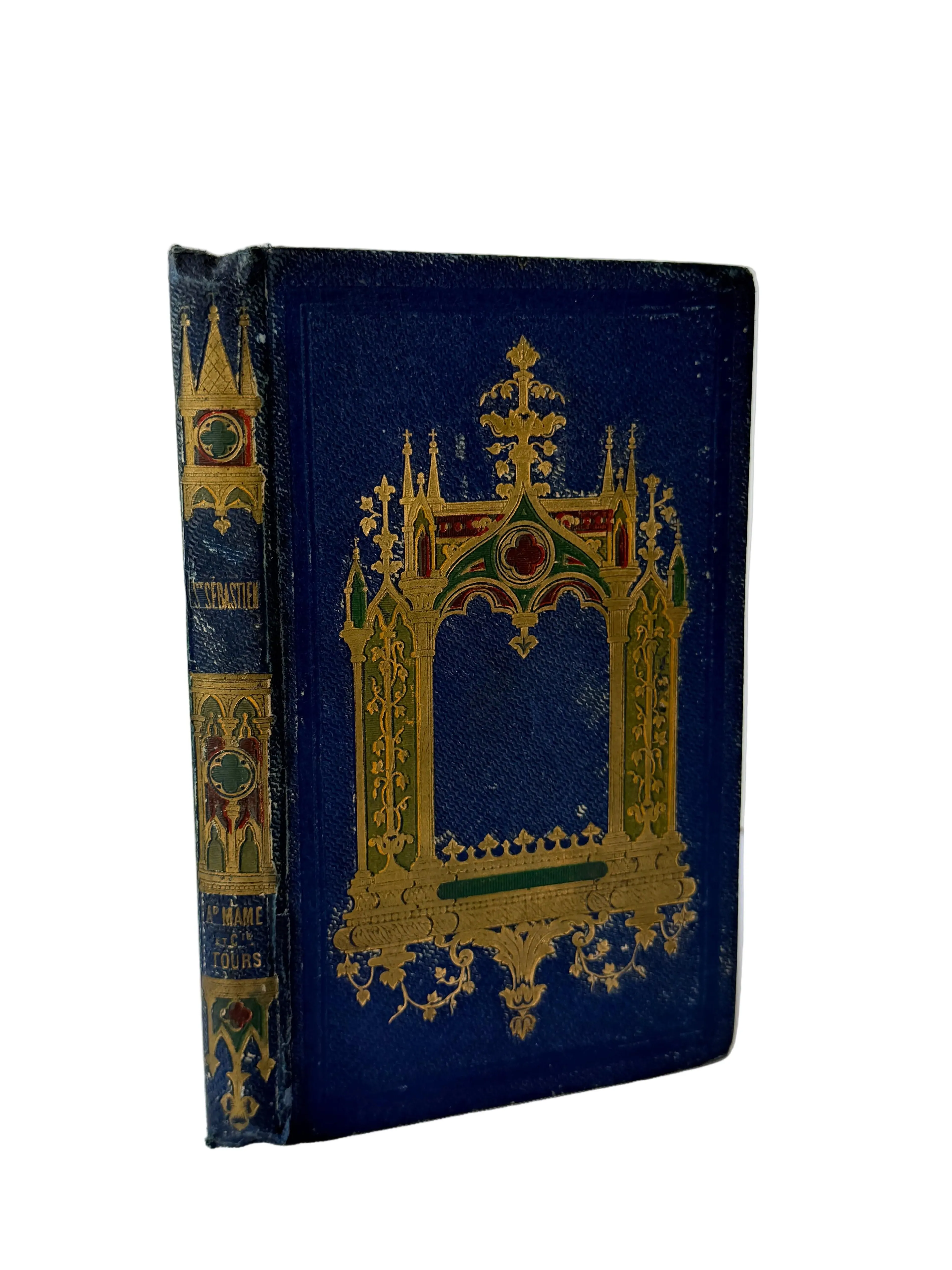 Saint Sebastian, French Cartonnage Book, 1856