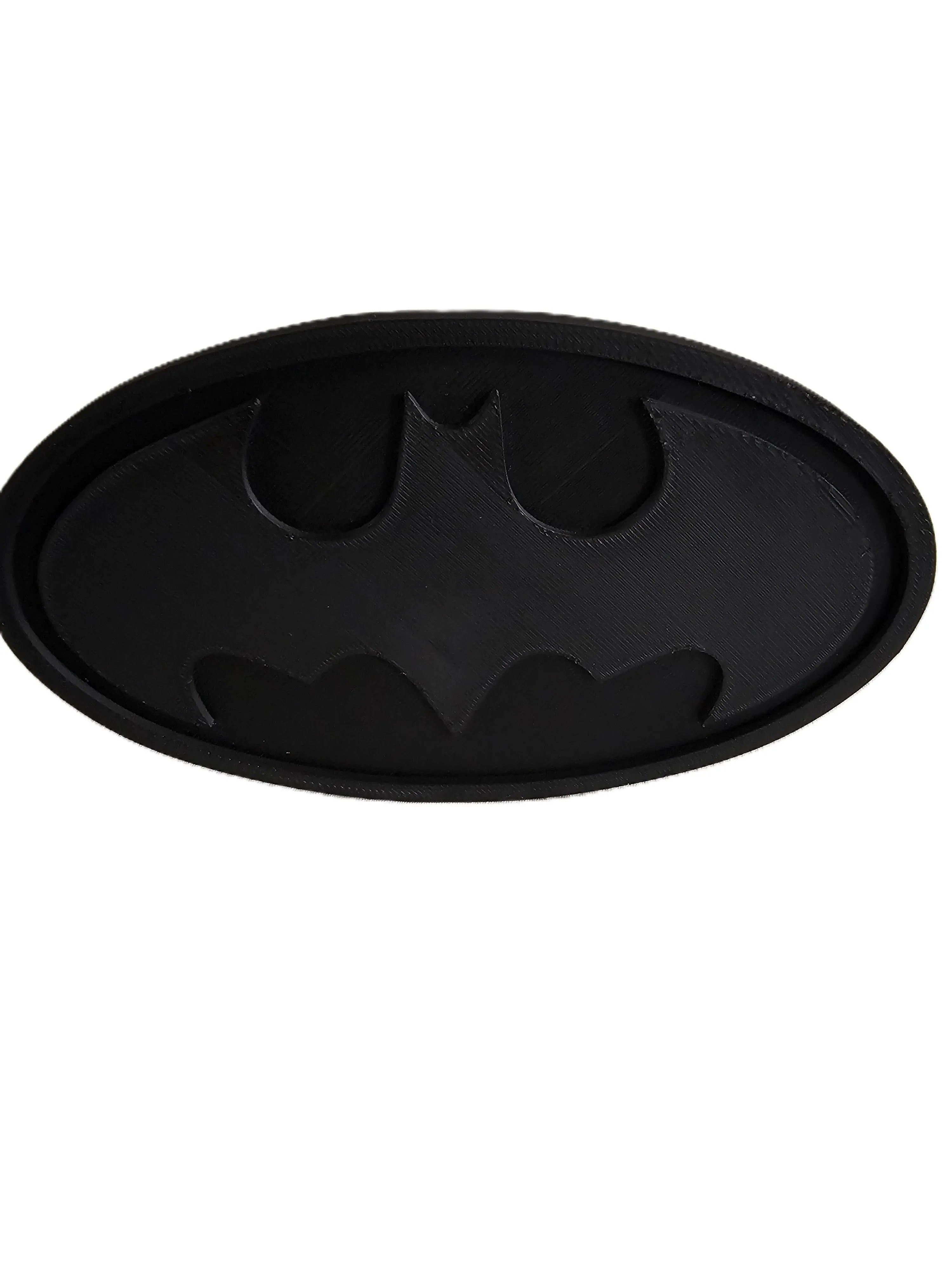 Blackout Evil Batman Tow Hitch Cover 2" Receiver - Large 6x3 Inch Bat Logo Plug Cap for Trucks, SUVs, Off-Road & Tactical Stealth Build Pro