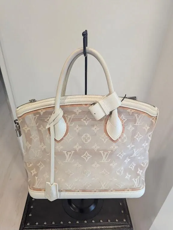 Louis Vuitton Monogram Lockit Transparent Tote - Limited Edition Spring/Summer 2012