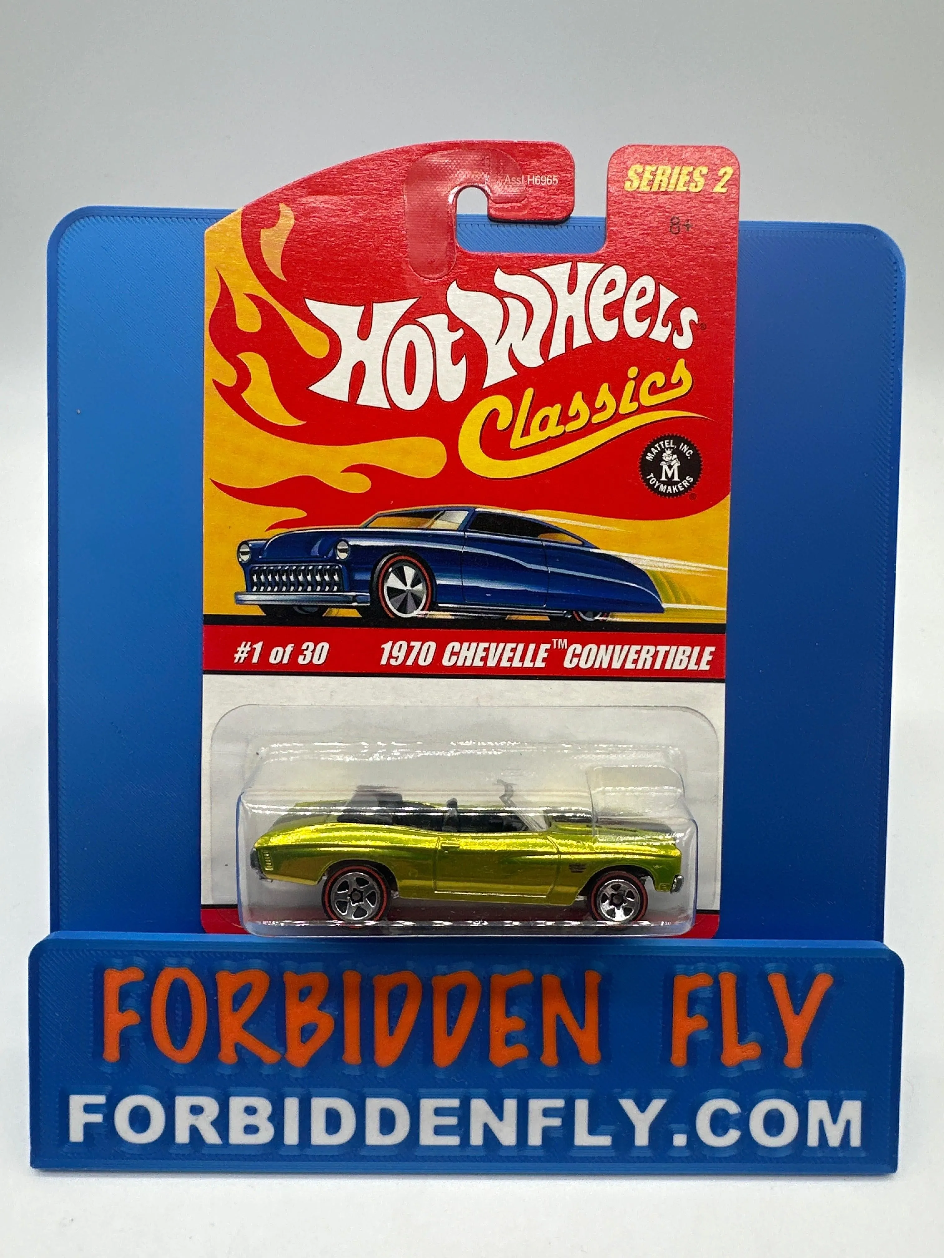 Hot Wheels Classics - Series 2 #1 of 30 - Antifreeze Green 1970 Chevelle Convertible