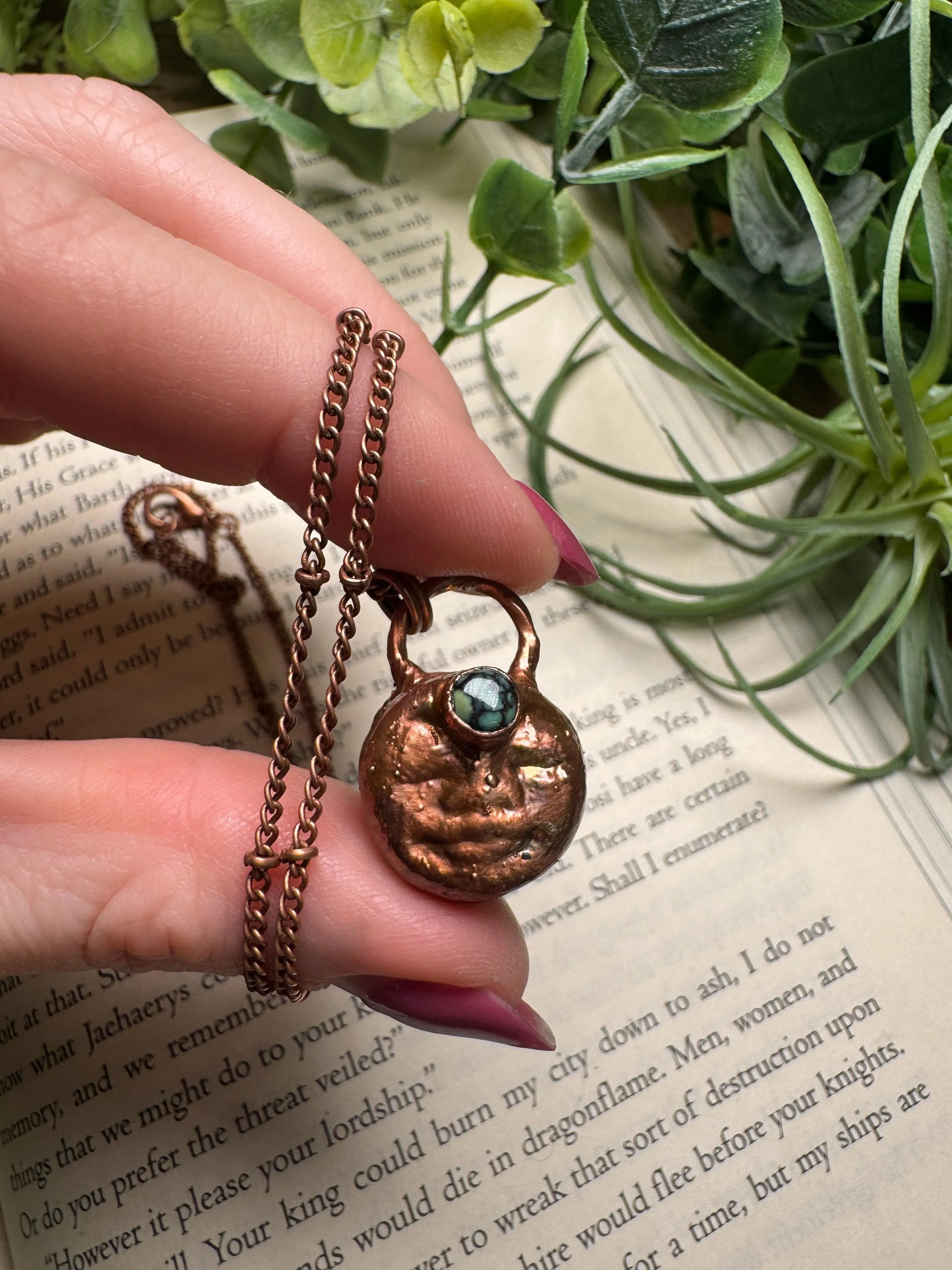 Turquoise Goddess Necklace
