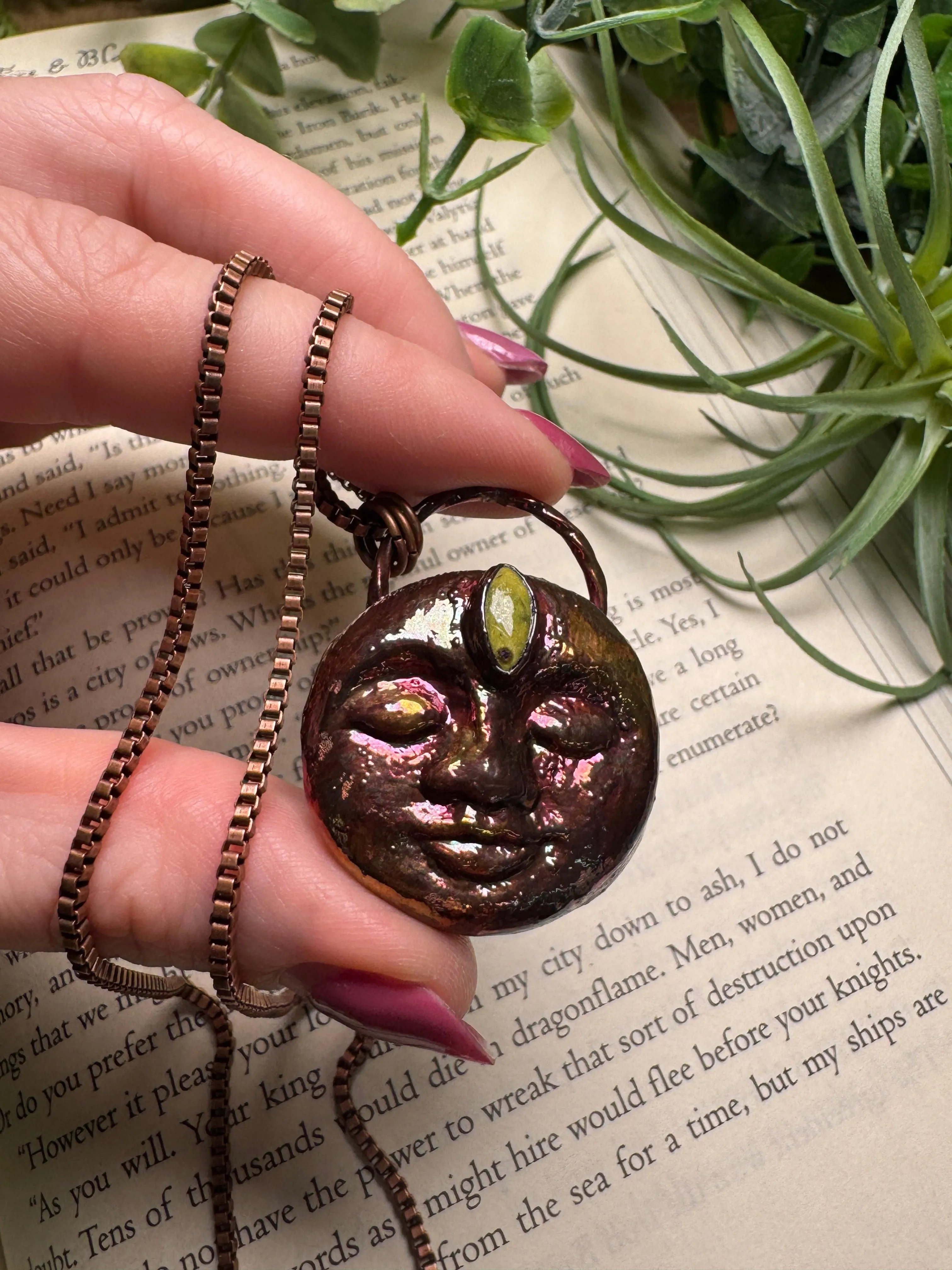 Jasper Goddess Necklace