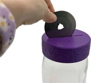 Purple Hobbies | Blade CAPture | Fits wide mouth canning jars