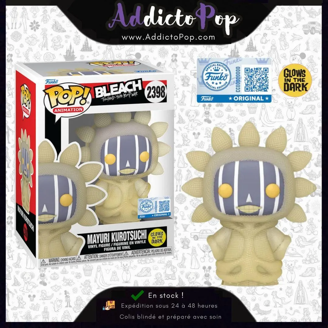 Funko Pop! BLEACH Thousand Year Blood War [2398] - Mayuri Kurotsuchi (GITD) (Special Edition)