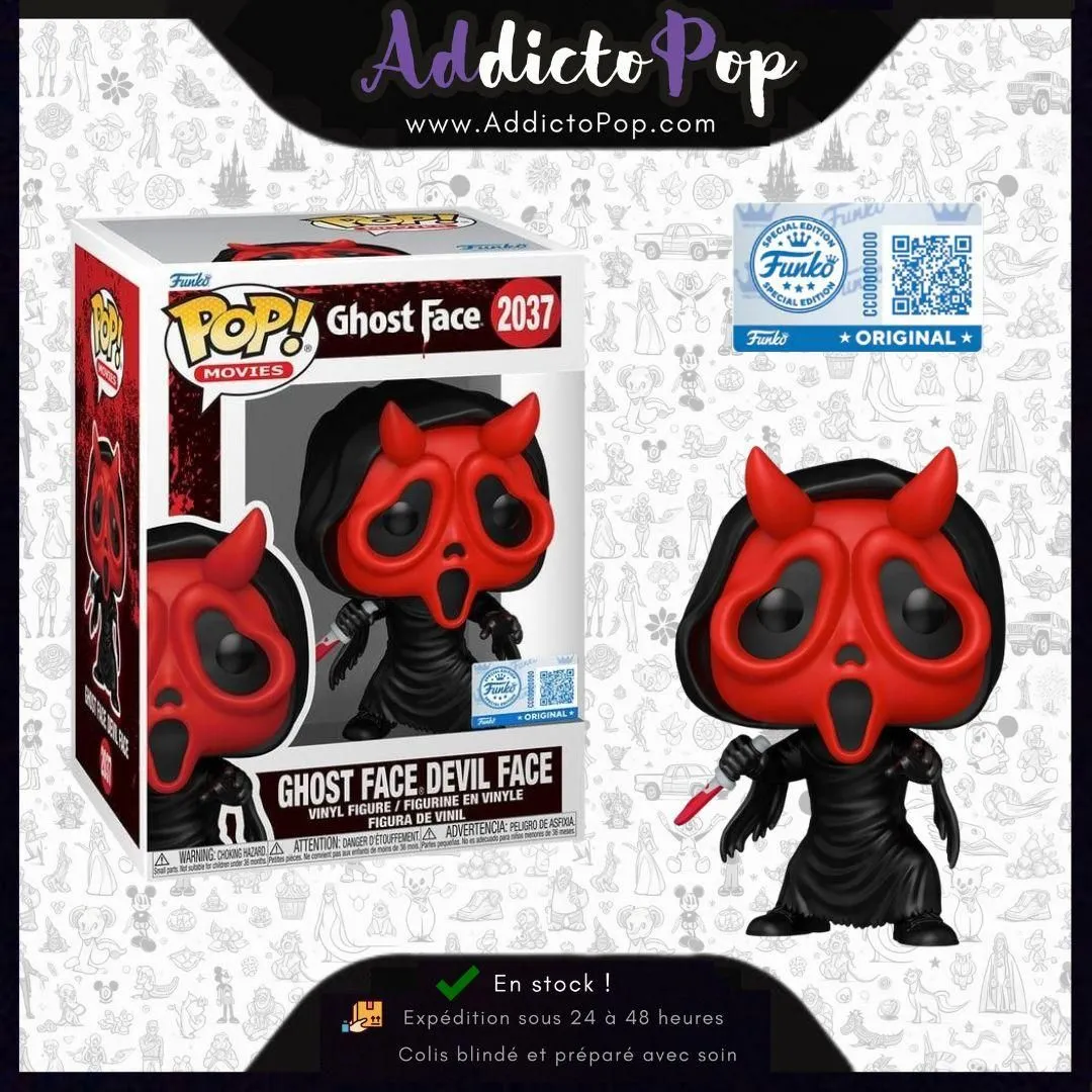 Funko Pop! Ghost Face (SCREAM) [2037] - Ghost Face Devil Face (Special Edition)