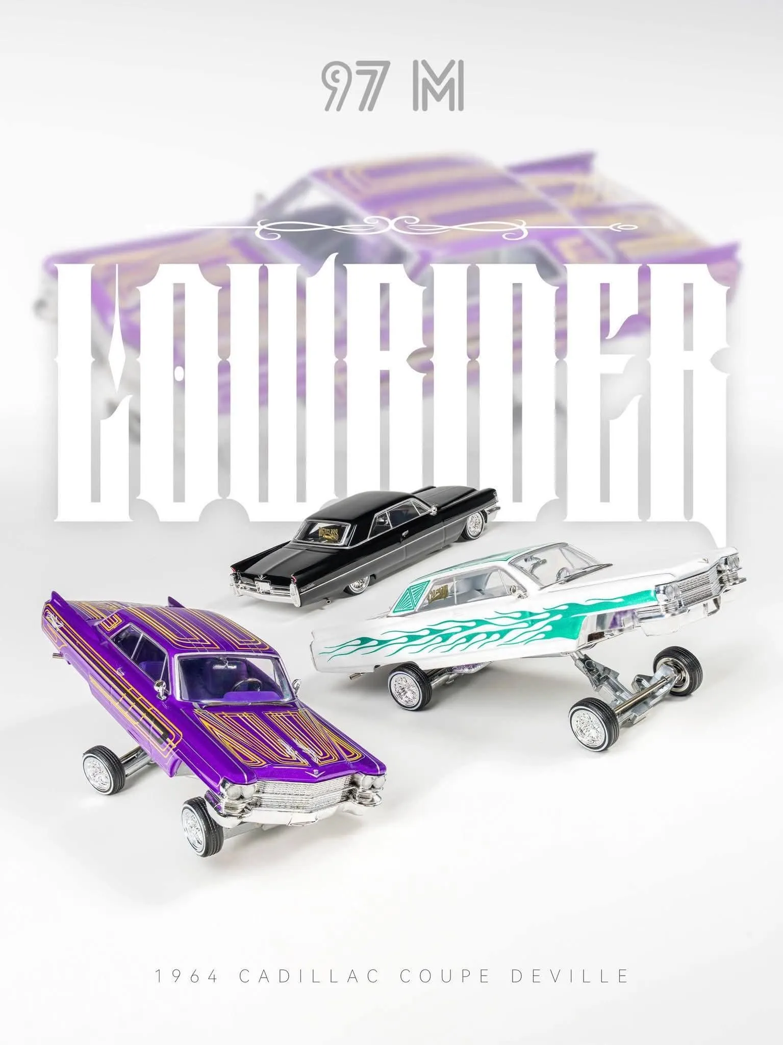 97Model 1964 Cadillac Coupe DeVille Lowrider