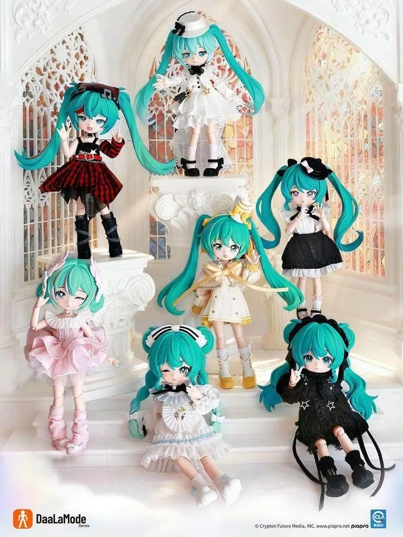 BLOKEES X Hatsune Miku Part 01 – The Prelude to Music 1/12 Bjd Movable Replace Collection - 1 Blind Box