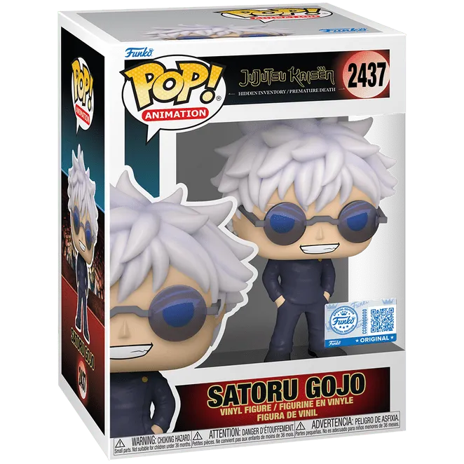 Jujutsu Kaisen - Gojo with Glasses - #2437 - Special Edition - Anime - Funko Pop!