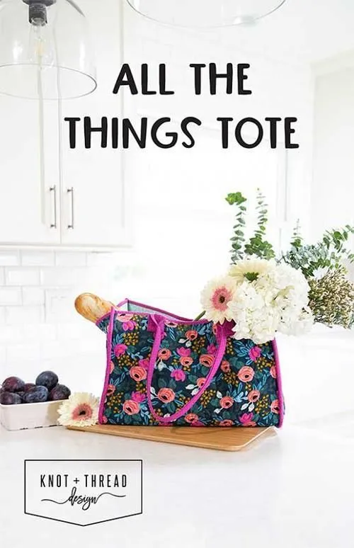 All the Things Tote by Knot & Thread