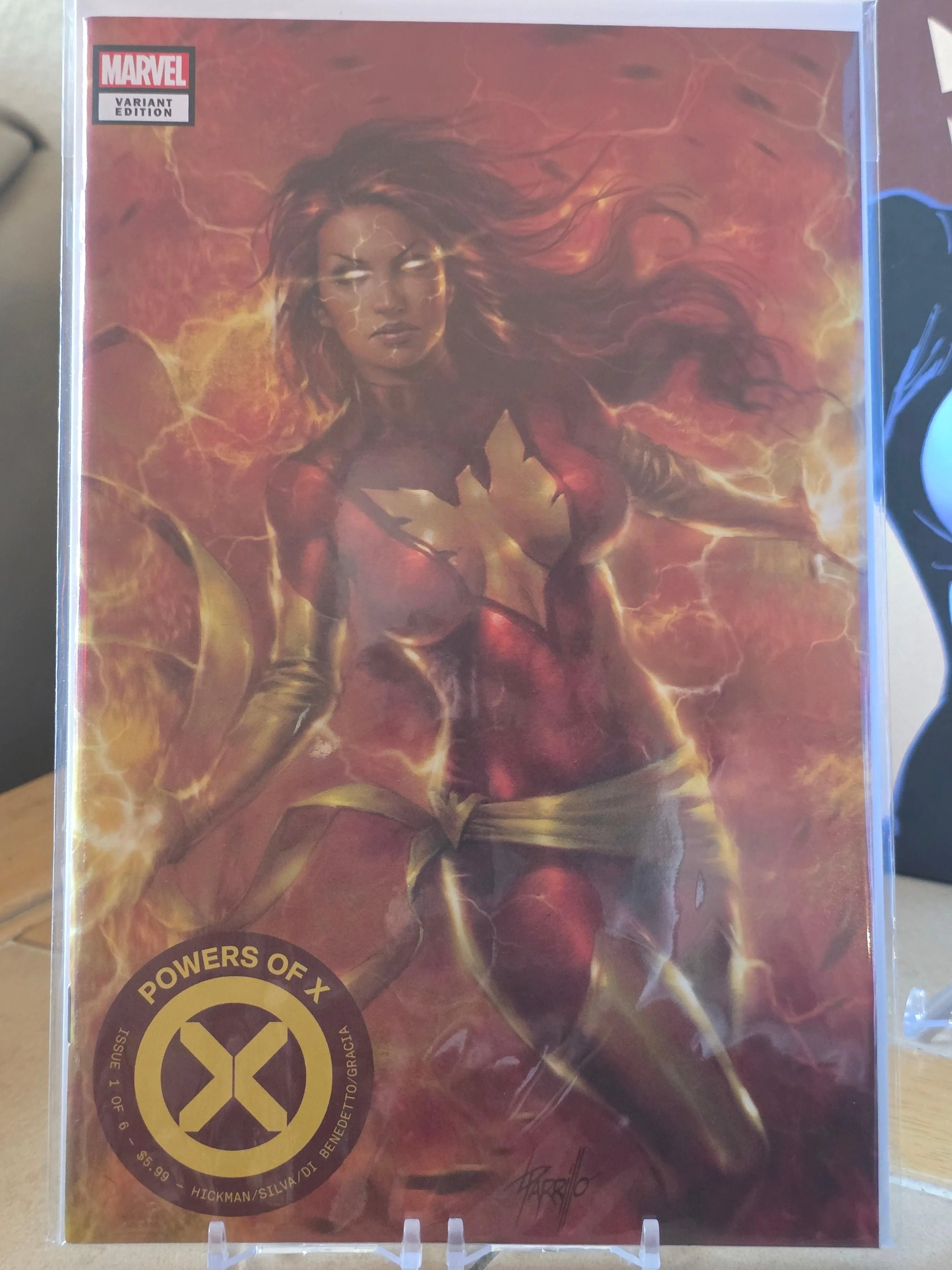 Powers of X 1 Cover V Comics Elite Lucio Parrillo Variant Ltd 3000 1st Rasputin IV Marvel Key
