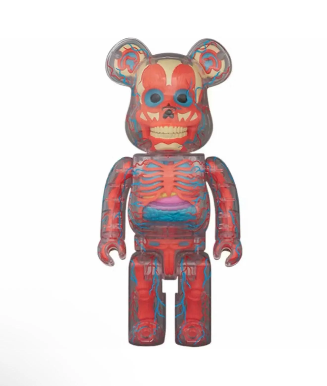 Bearbrick THE HUMAN BEAR ORANGE VARIANT Ver. 400%