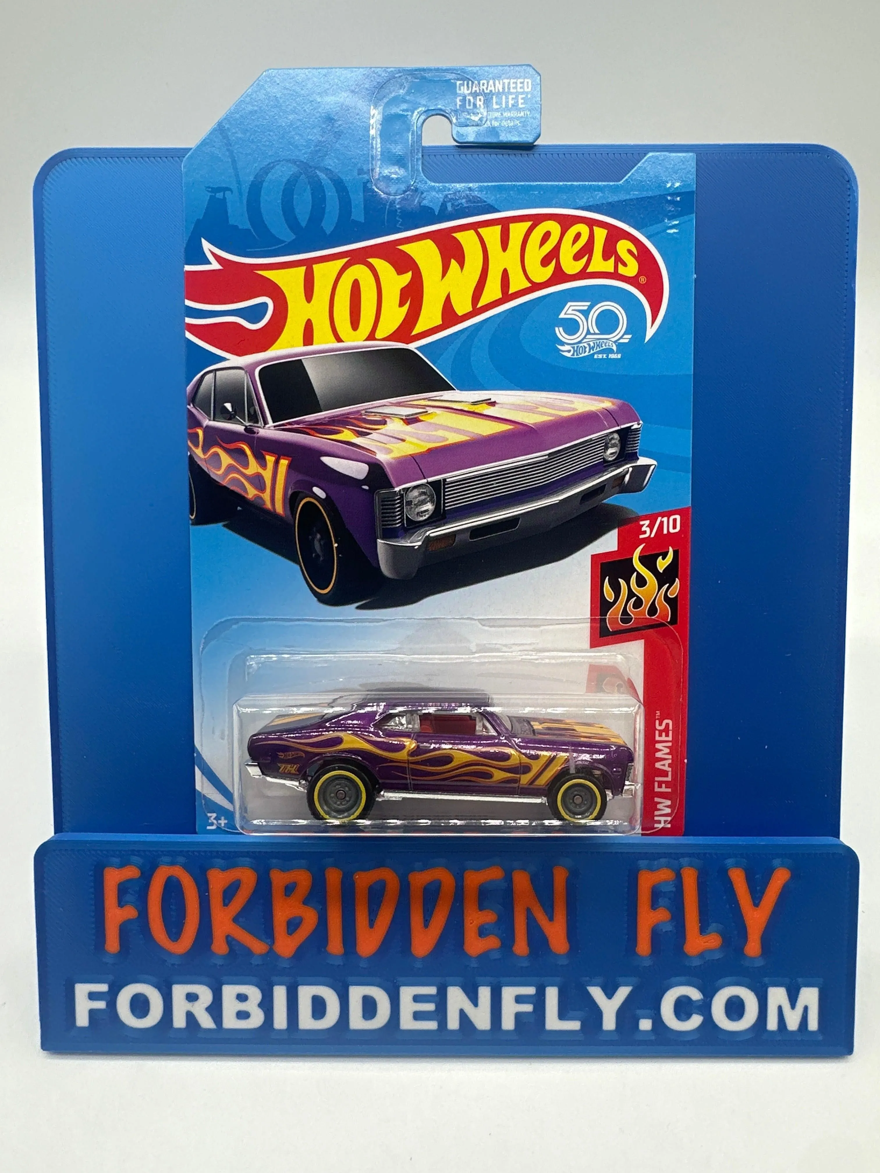 Hot Wheels Super Treasure Hunt - 2018 Super B Case - ‘68 Chevy Nova