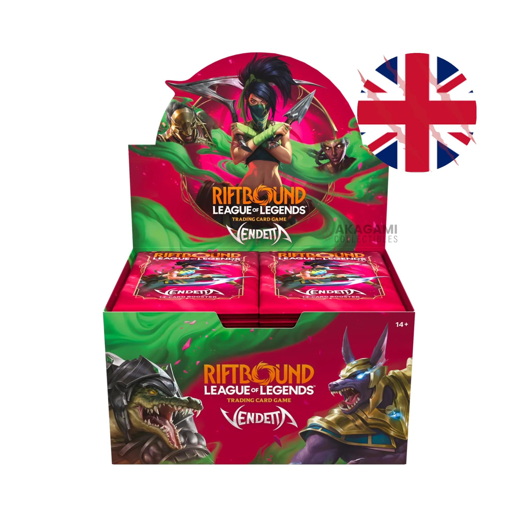 RIFTBOUND: LEAGUE OF LEGENDS TCG Vendetta - Display En.