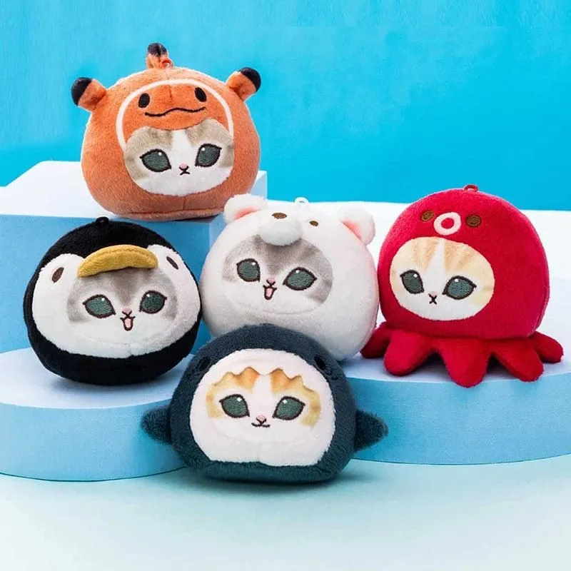Mofusand Marine Life Face Plush - 1 Blind Box