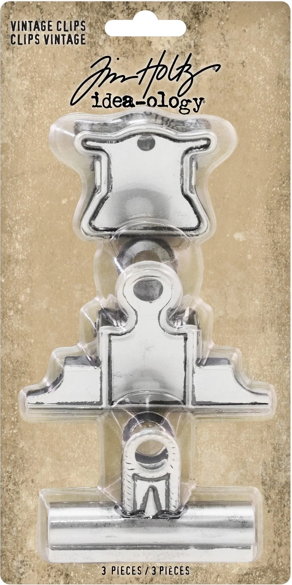 Tim Holtz Idea-Ology Metal Vintage Clips