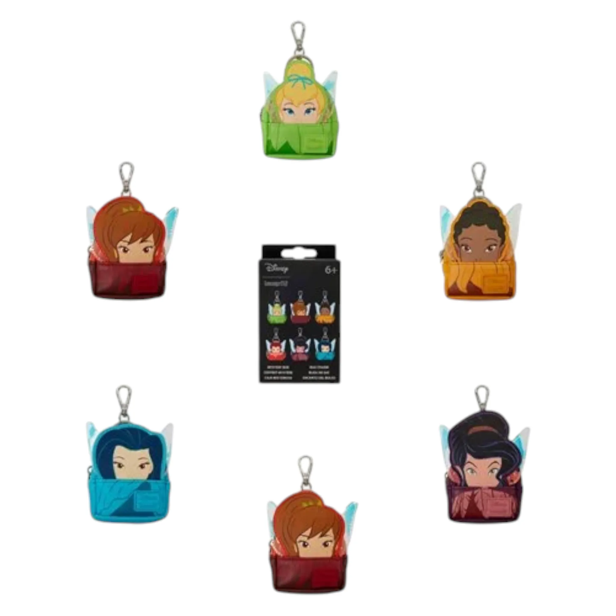 Loungefly New Disney Fairies Mini Backpack Mystery Box Bag Charm