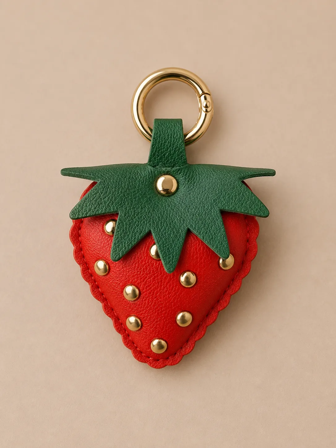 Strawberry Bag Charm