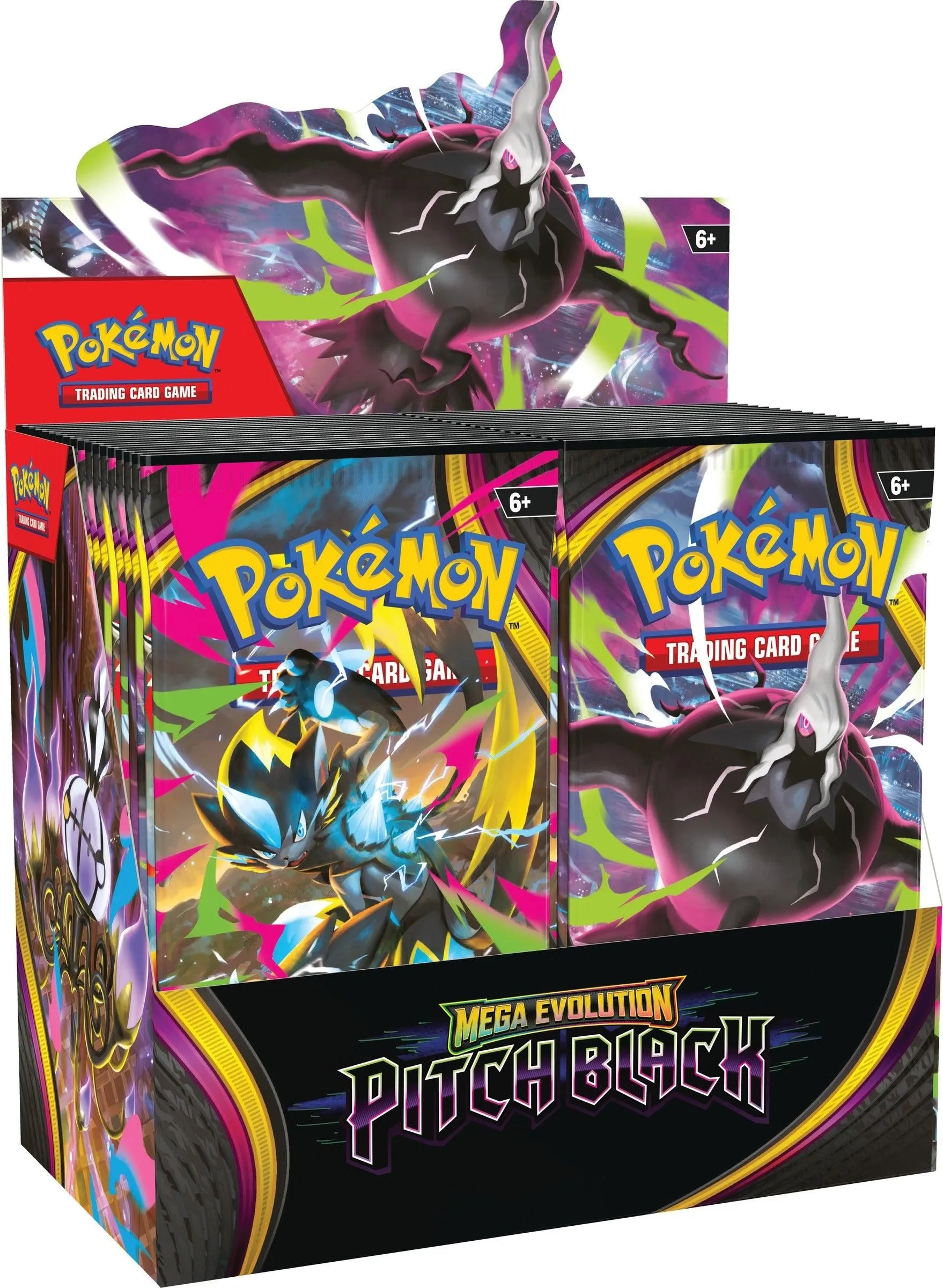 Pokémon TCG: Mega Evolution—Pitch Black Booster Box