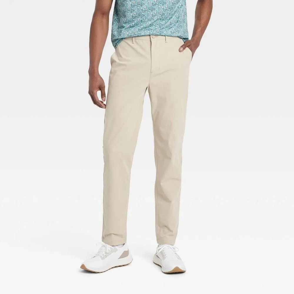 New without Tags - Men's 360 Lifestyle Trouser Pants Pants - All In Motion Almond 30x30