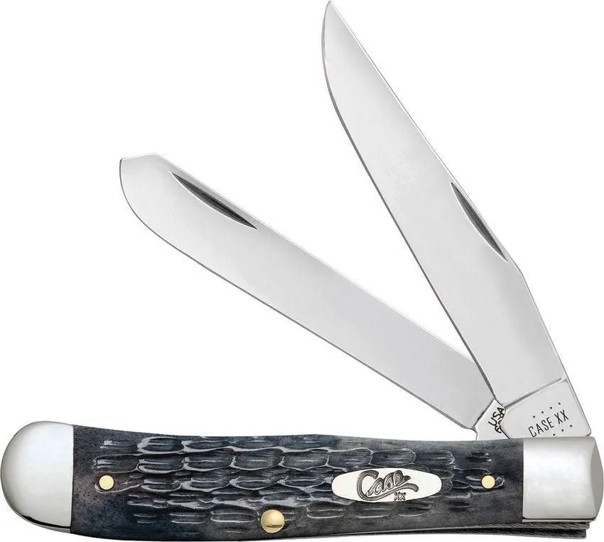 Case 58410 Pocket Worn Gray Bone Crandall Jig Trapper