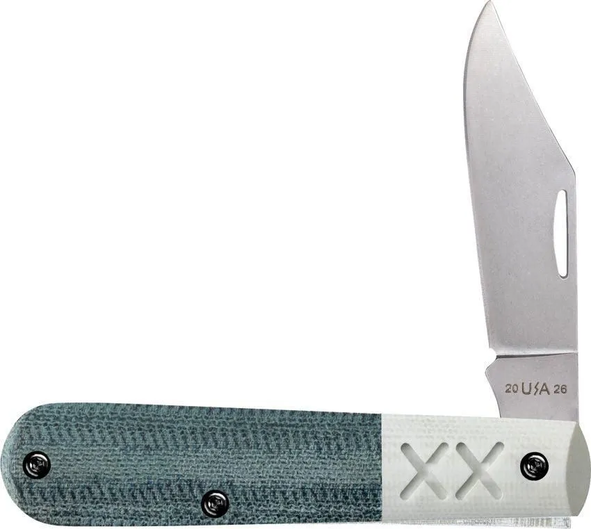 Case 10875 Blue Denim Cancas Micarta Balow