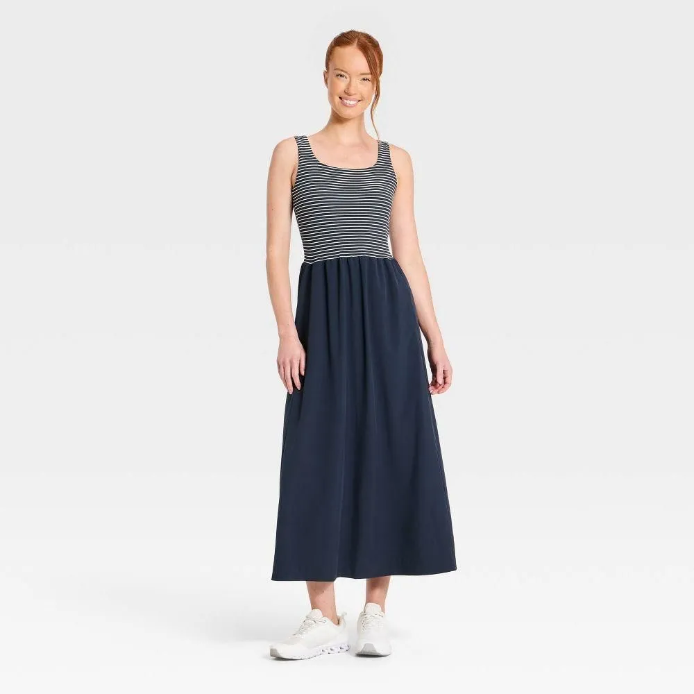 New without Tags - Size: X Small - Women's Woven Travel Dress - All In Motion Navy Blue XS