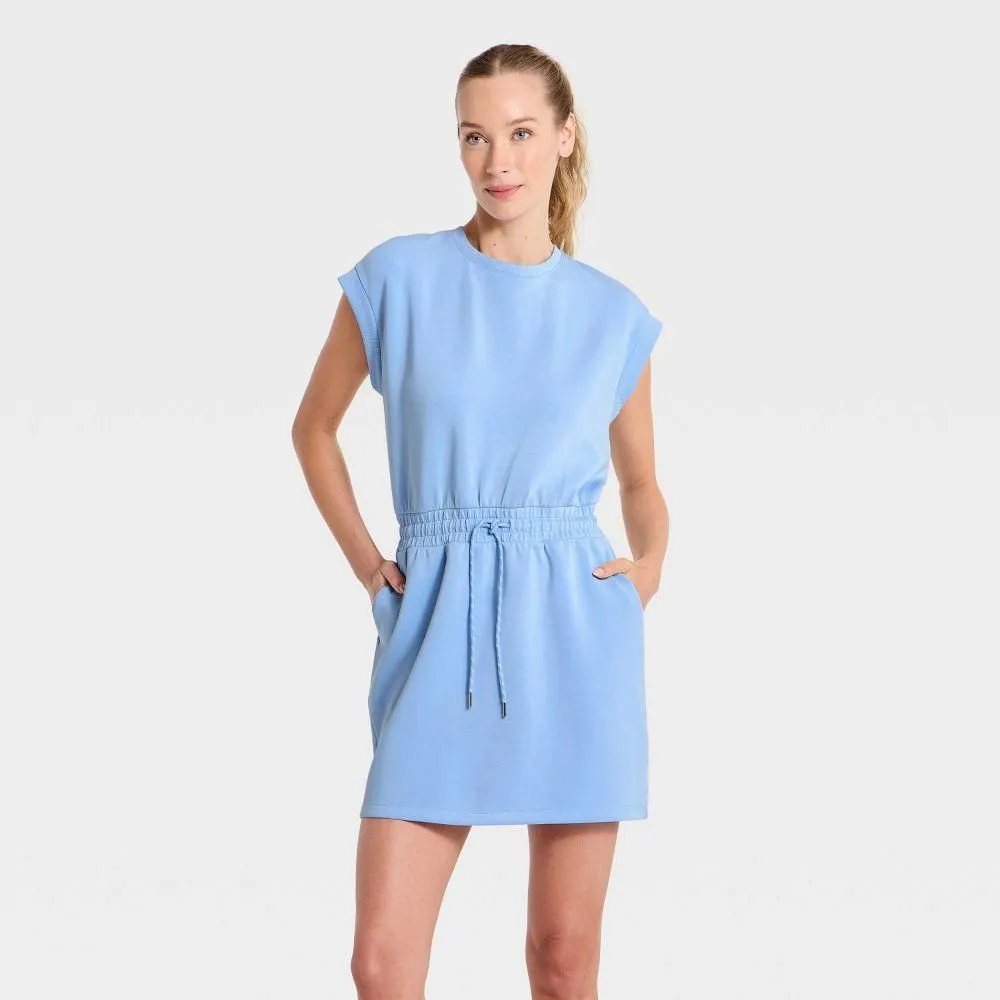 New without Tags - Women's Airy Sleek Dress - All In Motion Light Blue S