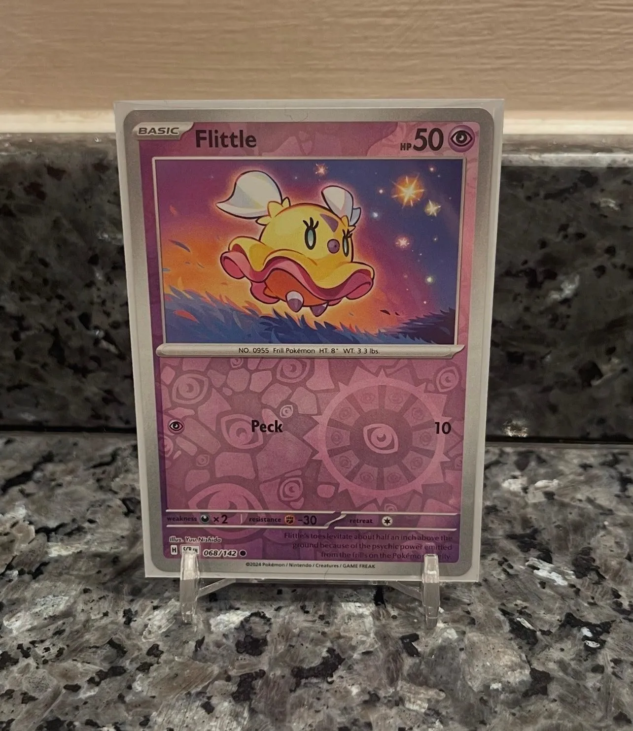 Pokemon TCG Flittle Scarlet & Violet - Stellar Crown 068/142 Holo