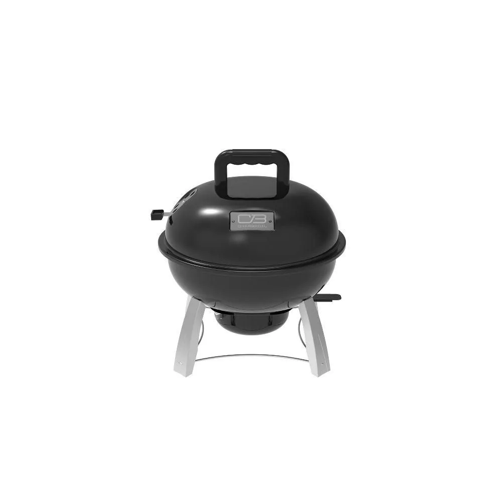 Used and fully functioning - Char-Broil 15" Portable Kettle Charcoal Grill 25309100 Black