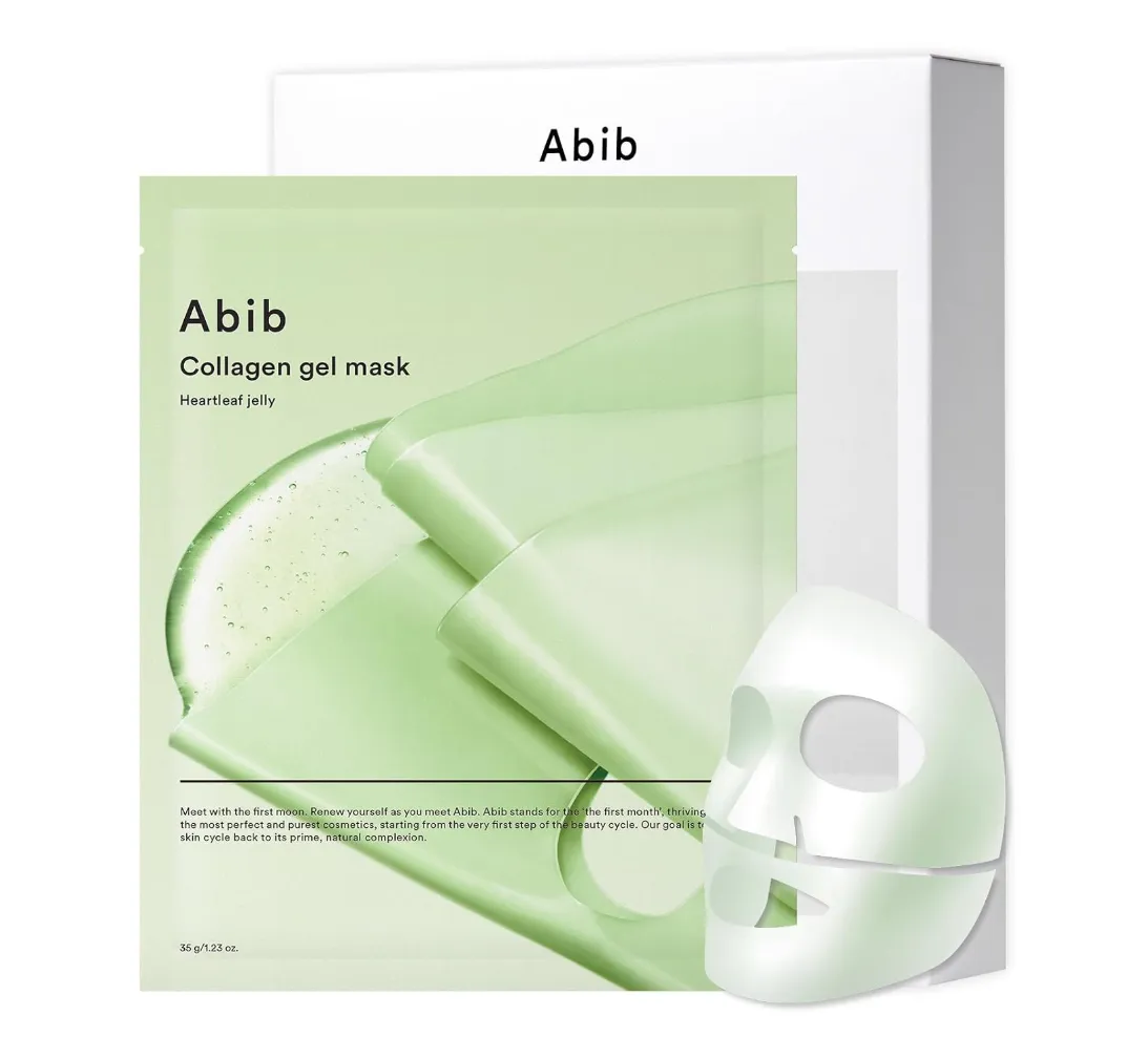 Abib Collagen Gel Mask Heartleaf Jelly 4EA