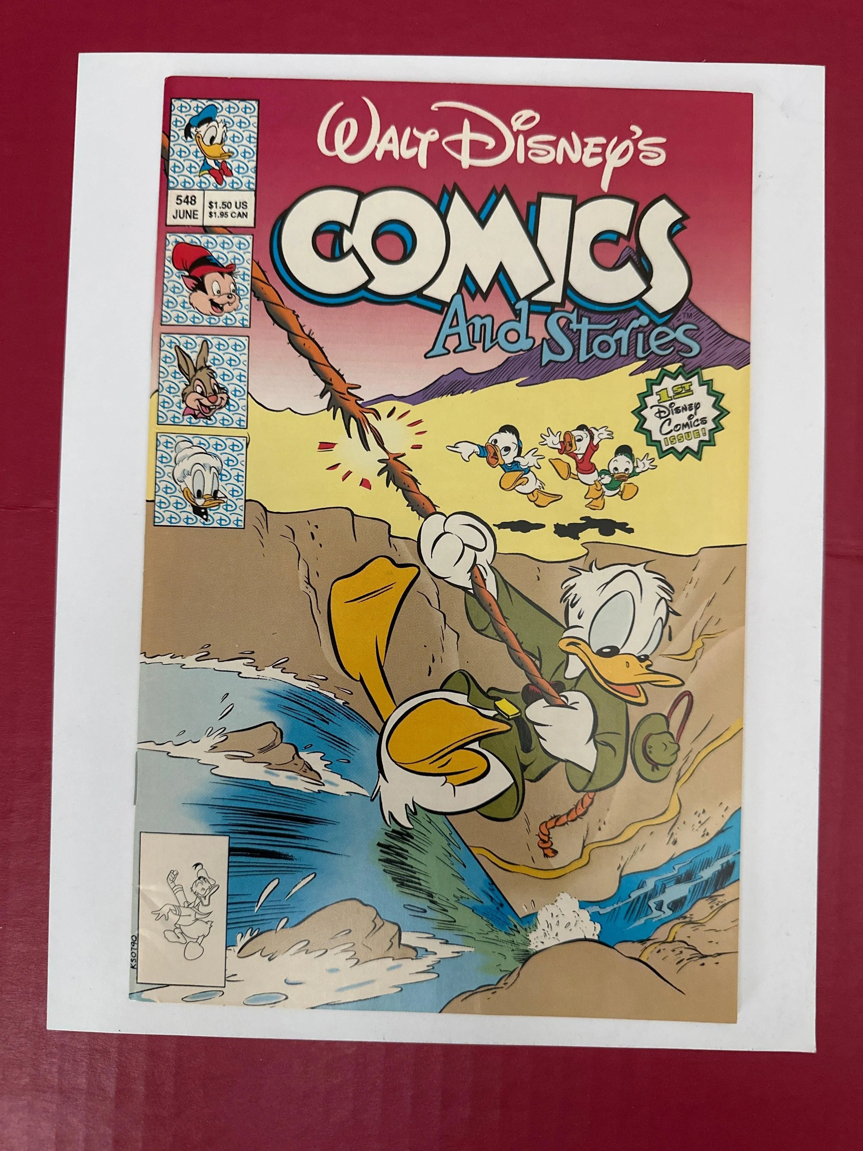 Walt Disney's Comics and Stories #548 (Western Publishing Co. 1990)
