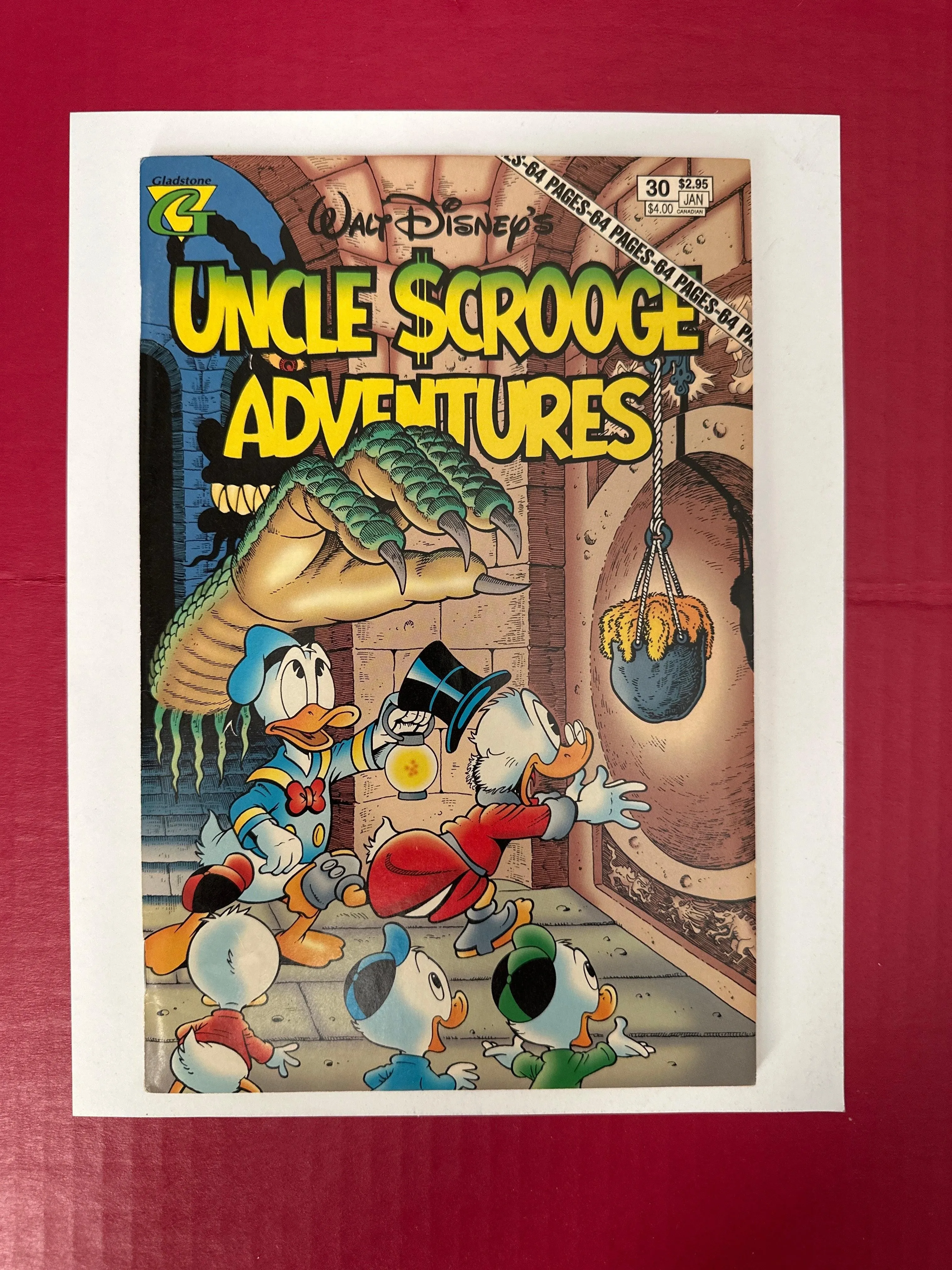 Walt Disney's Uncle Scrooge Adventures #30 (Gladstone 1995) Direct Edition