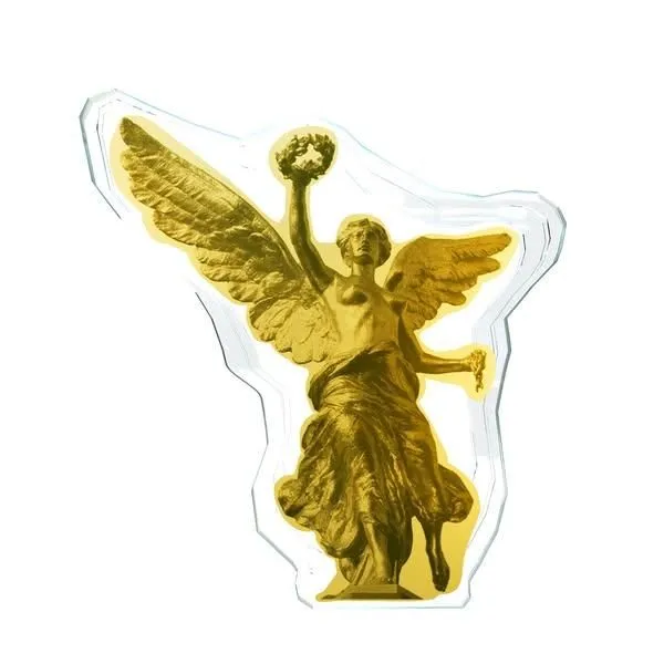 In Stock! 2025 Niue Angel of Independence Shaped 1/1000 oz .9999 Gold Coin in Card