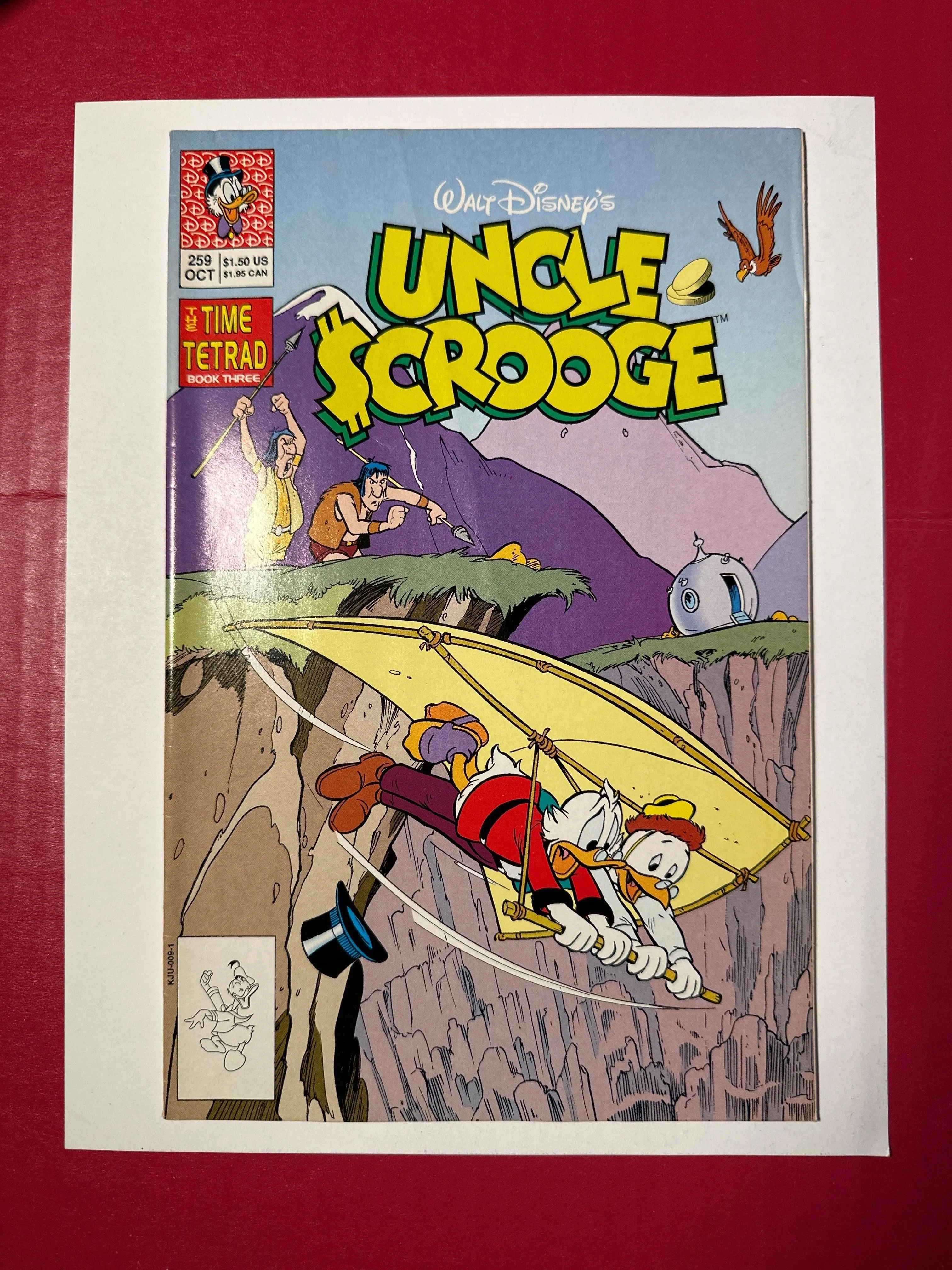 Walt Disney's Uncle Scrooge #259 (Western Publishing Co. 1991) Direct Edition