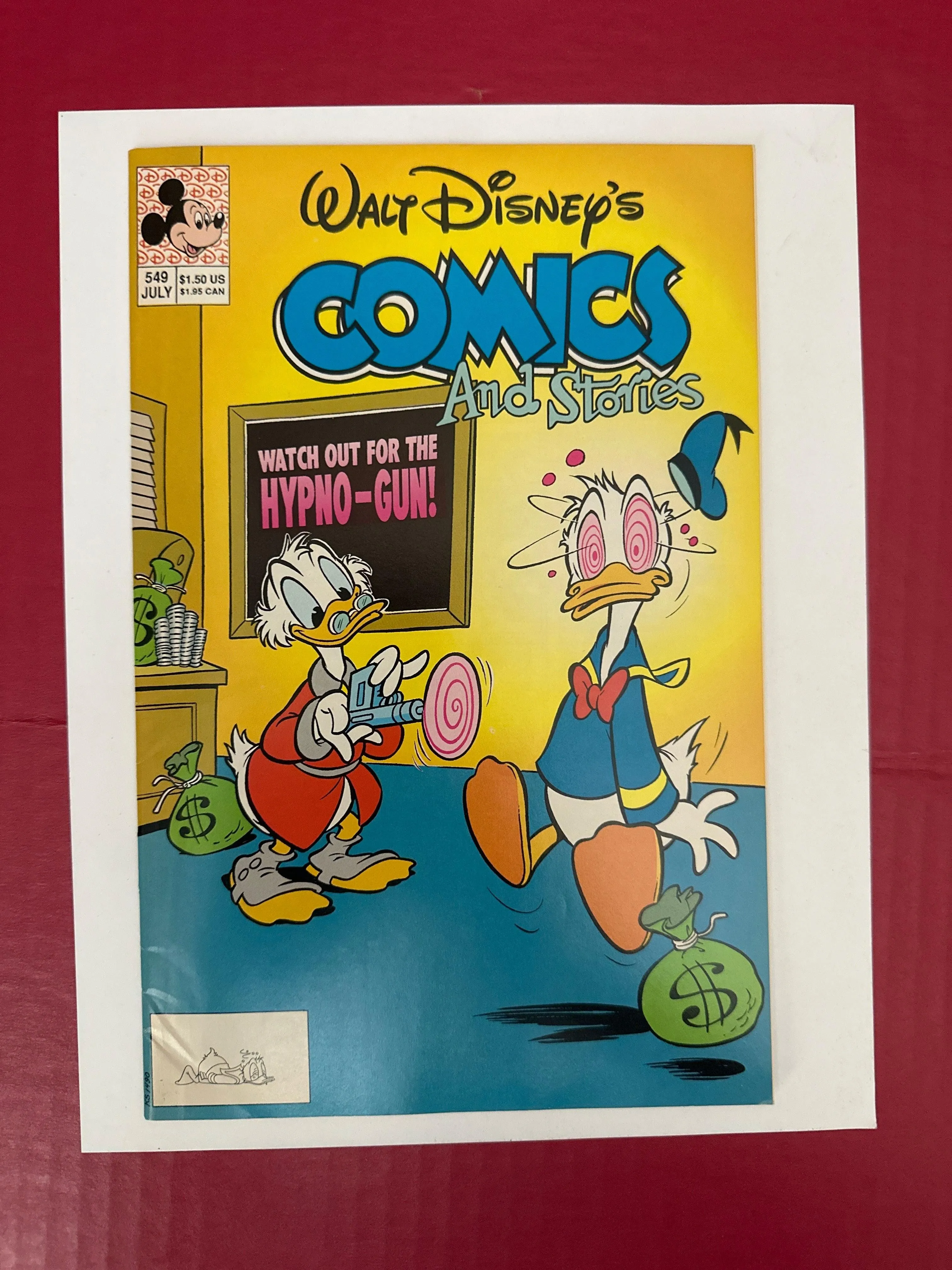 Walt Disney's Comics and Stories #549 (Western Publishing Co. 1990)