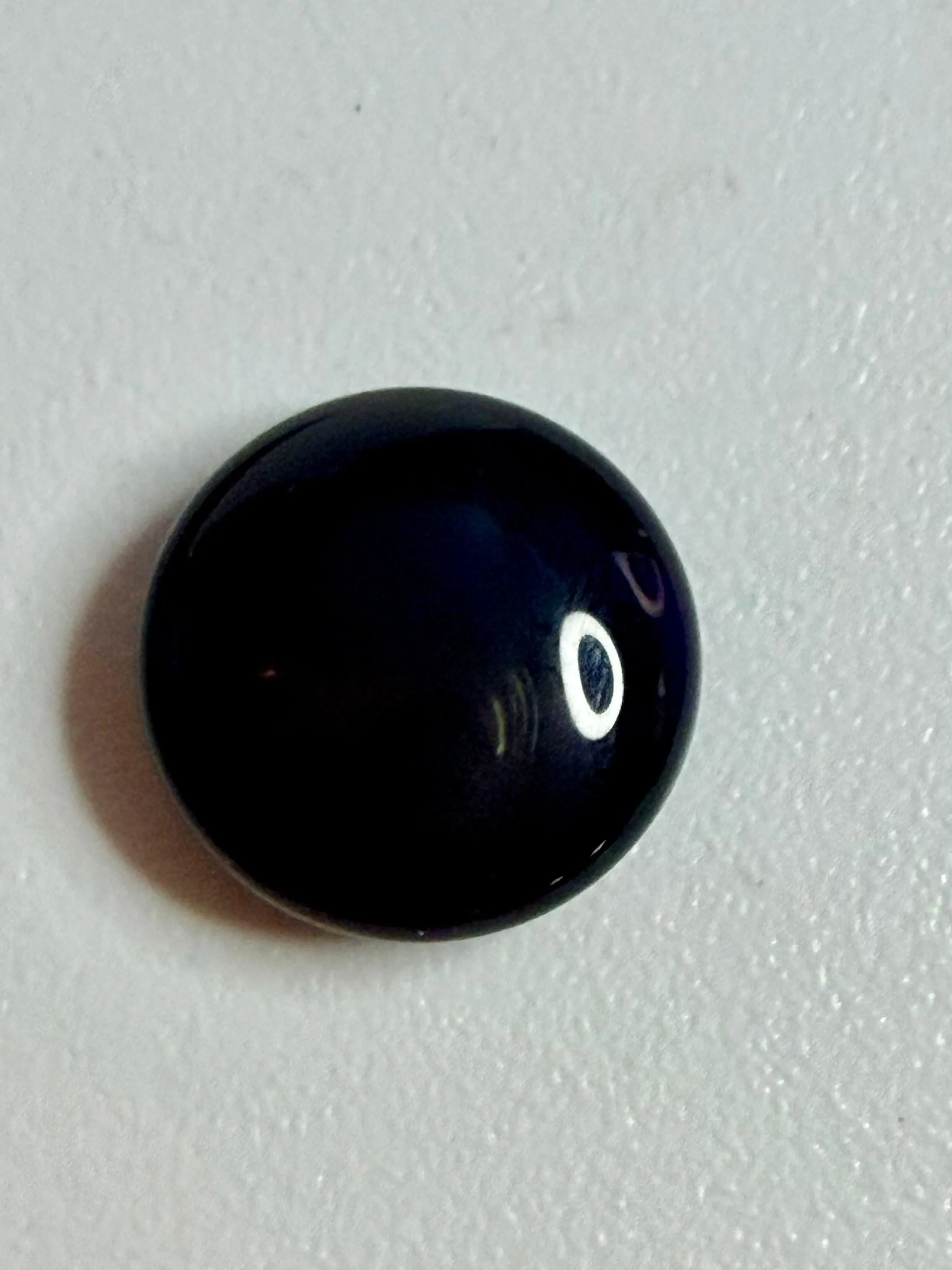 Black Onyx Round Cabochon 7MM