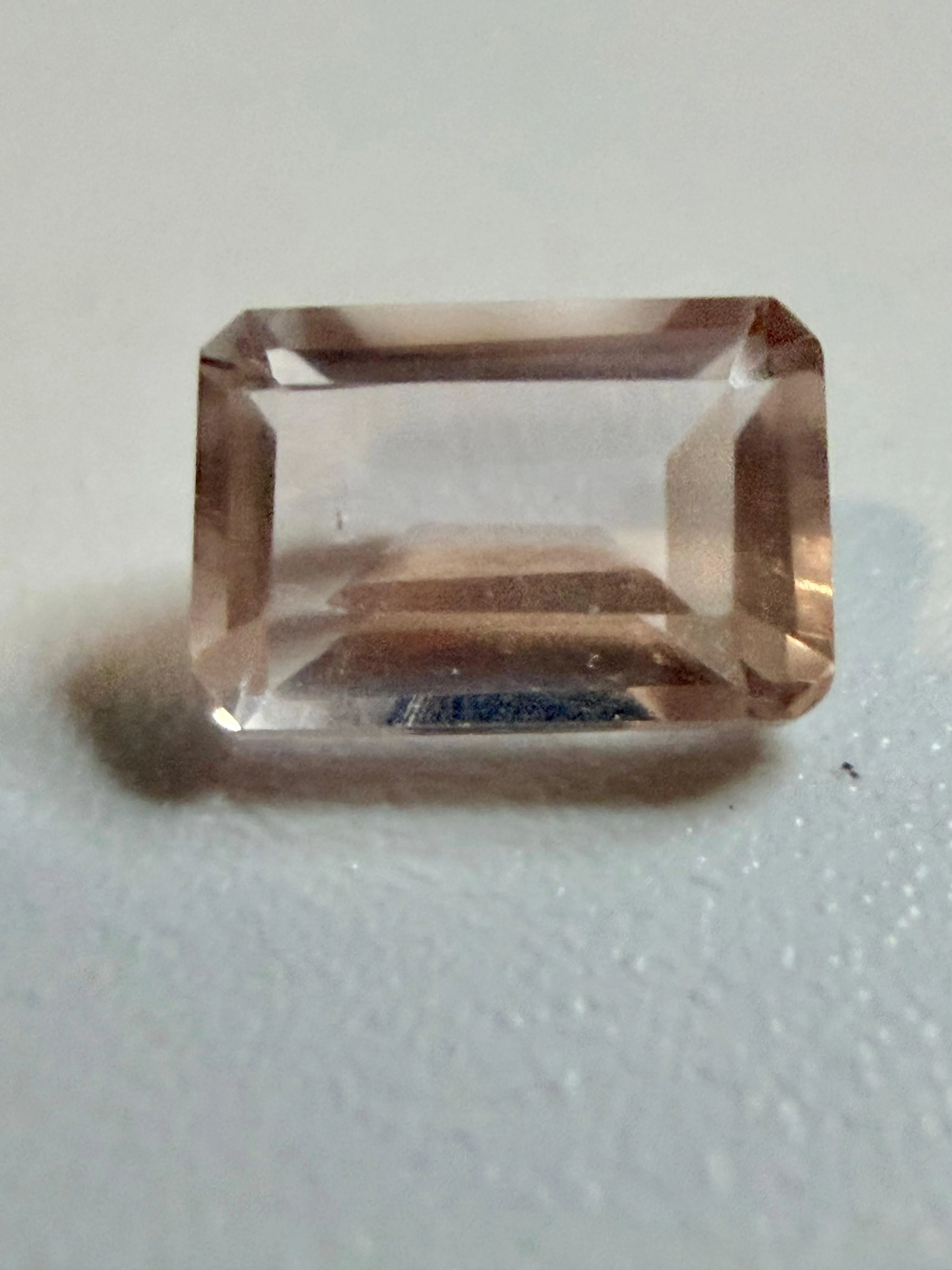 Rose Quartz Octagon Cut 6MM×4MM