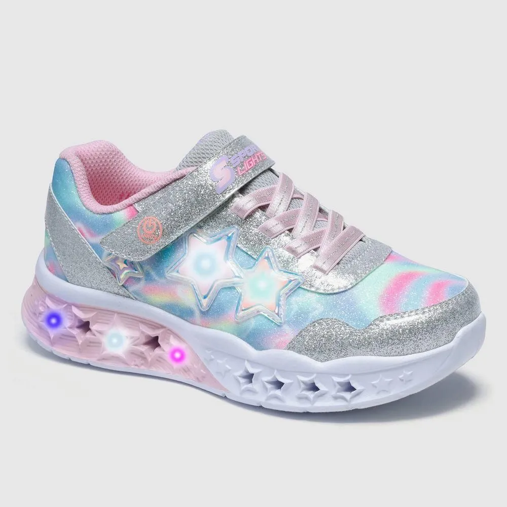 New without Tags - S Sport By Skechers Girls' Bree Sneakers - Silver 4