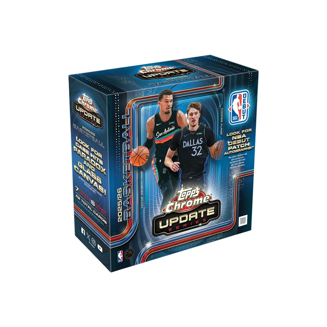 2025-26 Topps Chrome Update Basketball Mega Box