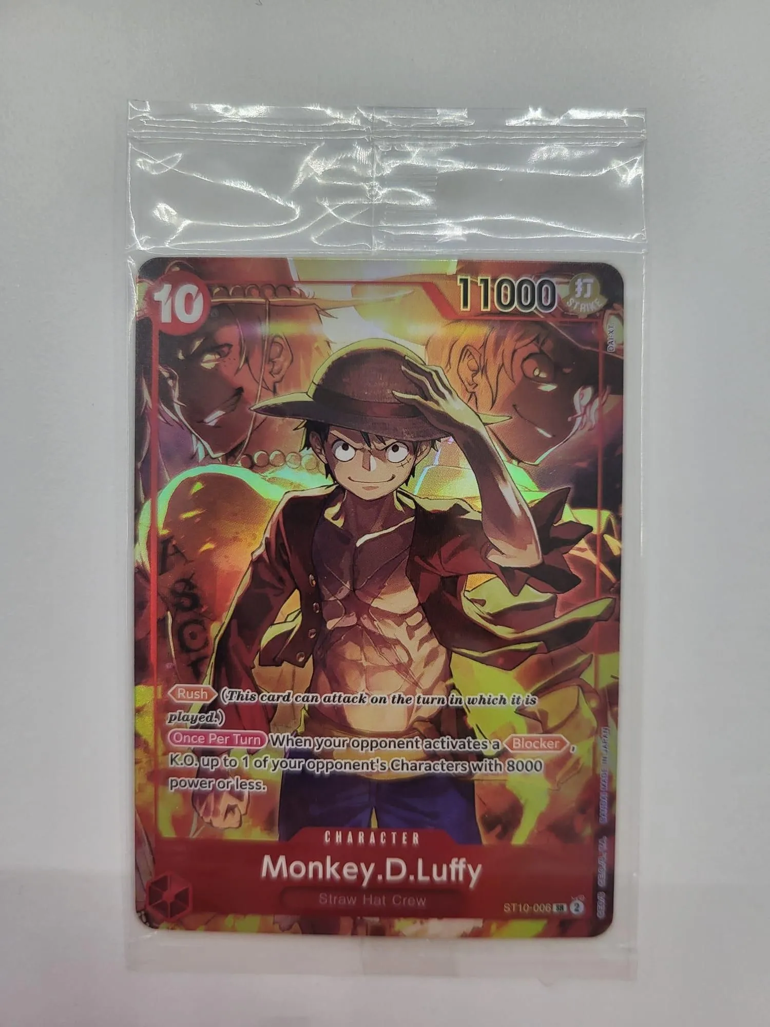 Monkey D. Luffy ST10-006 – Treasure Boosters Set Promo – Alternate Art EN – Scellée