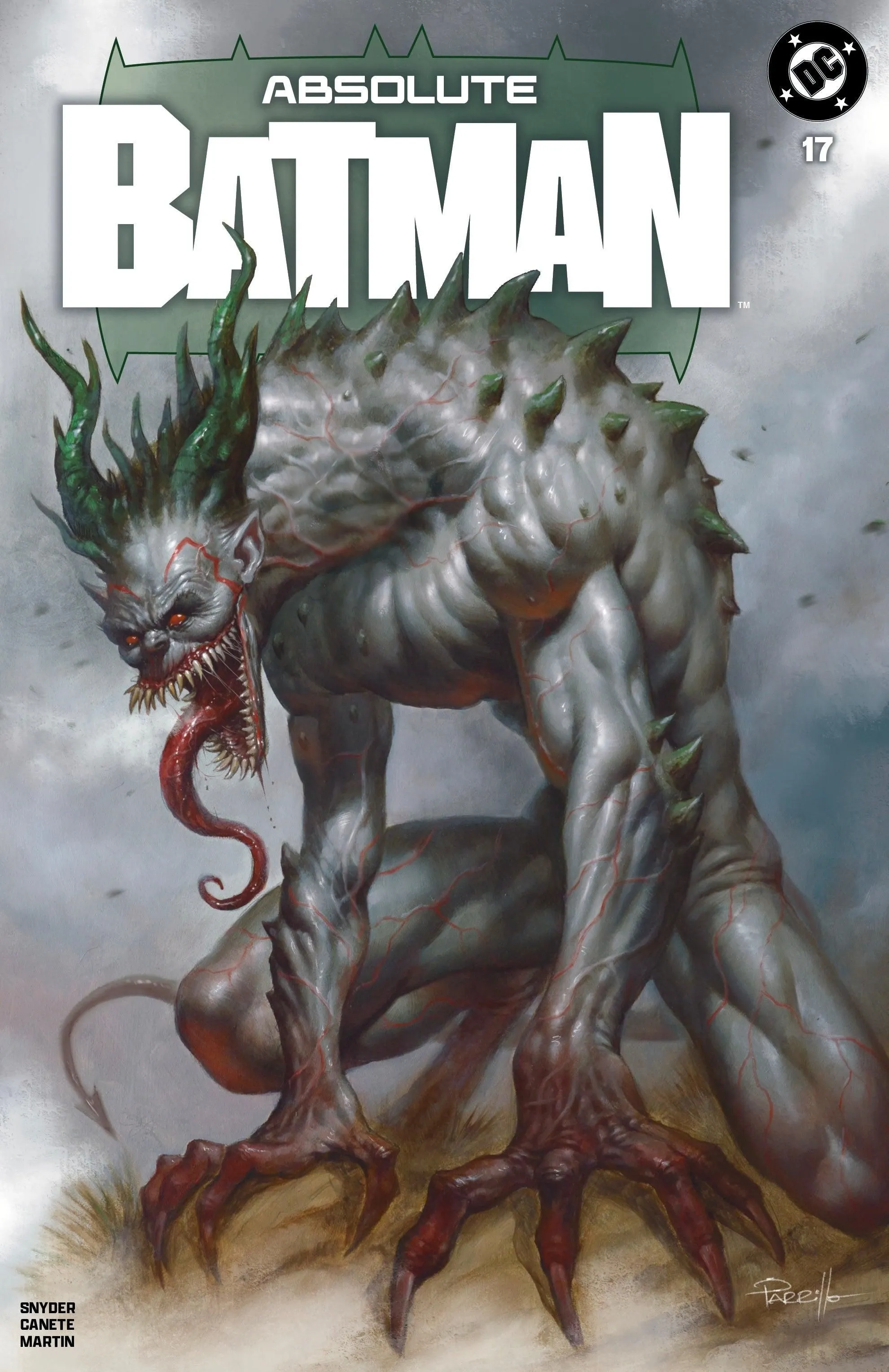 ABSOLUTE BATMAN #17 LUCIO PARRILLO 616 Trade Dress Variant A LTD 3000