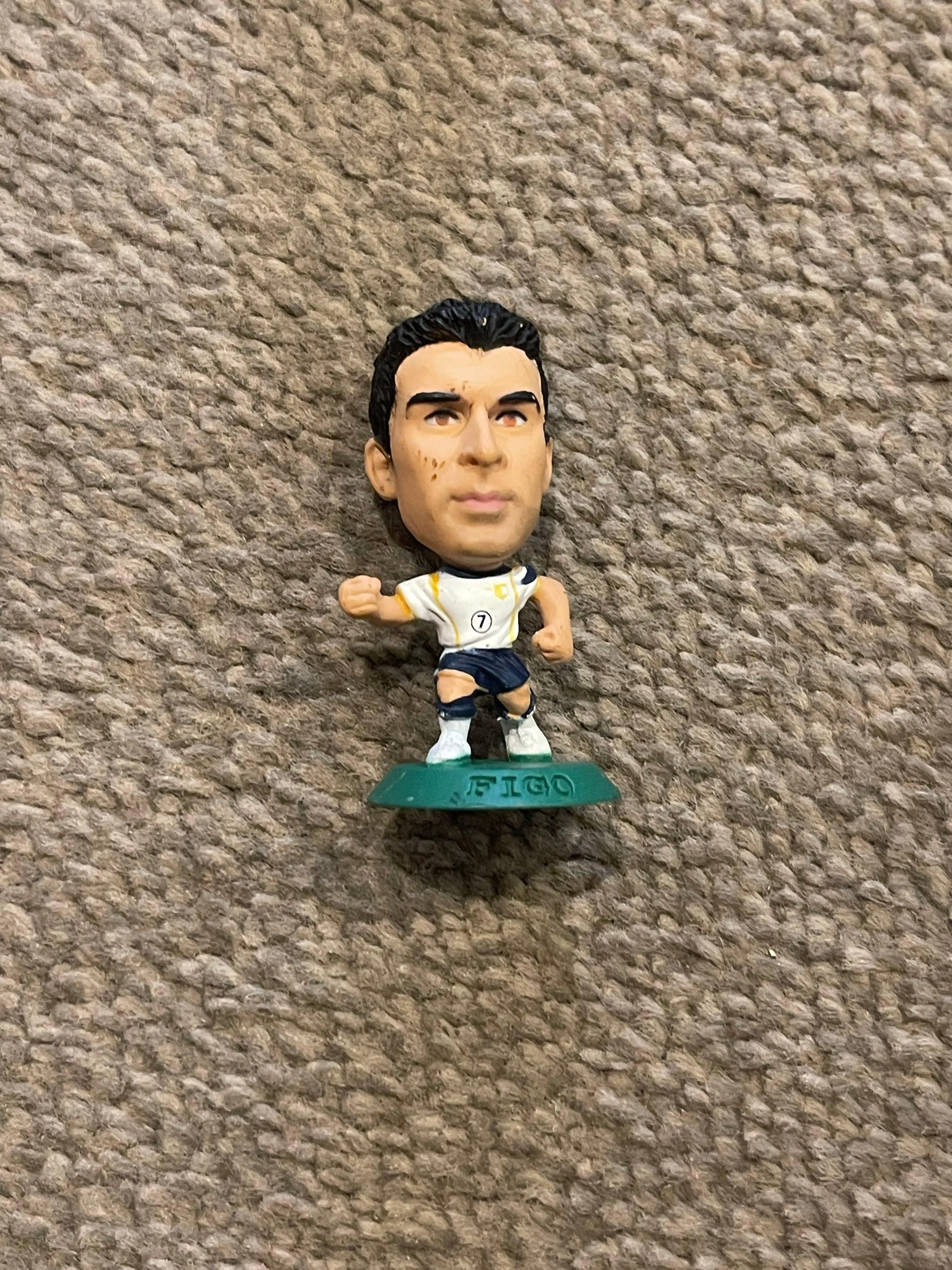 Luis Figo Portugal Corinthian Microstars Figure