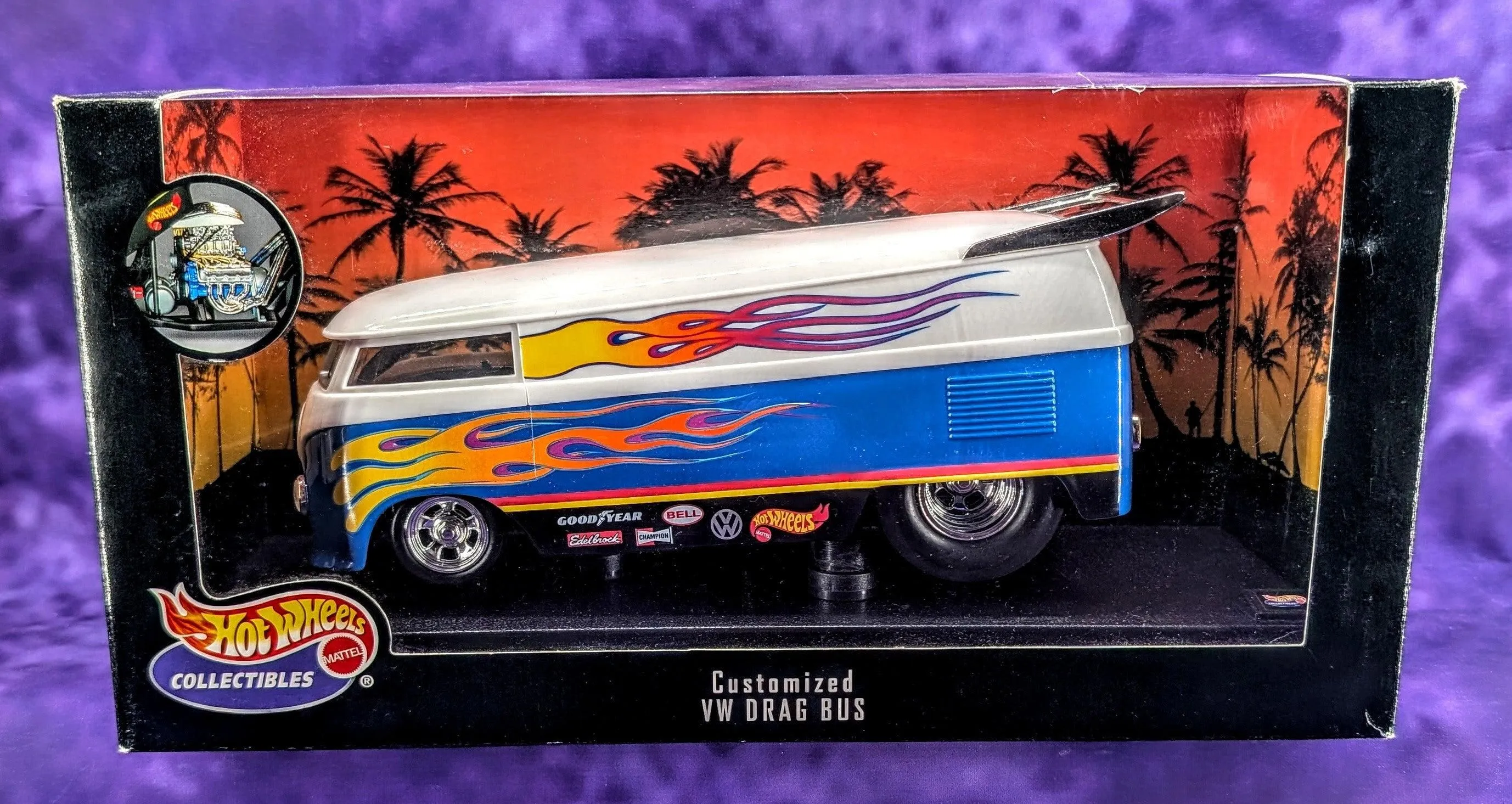 Hot Wheels Customized VW Drag Bus - 1:18 Scale