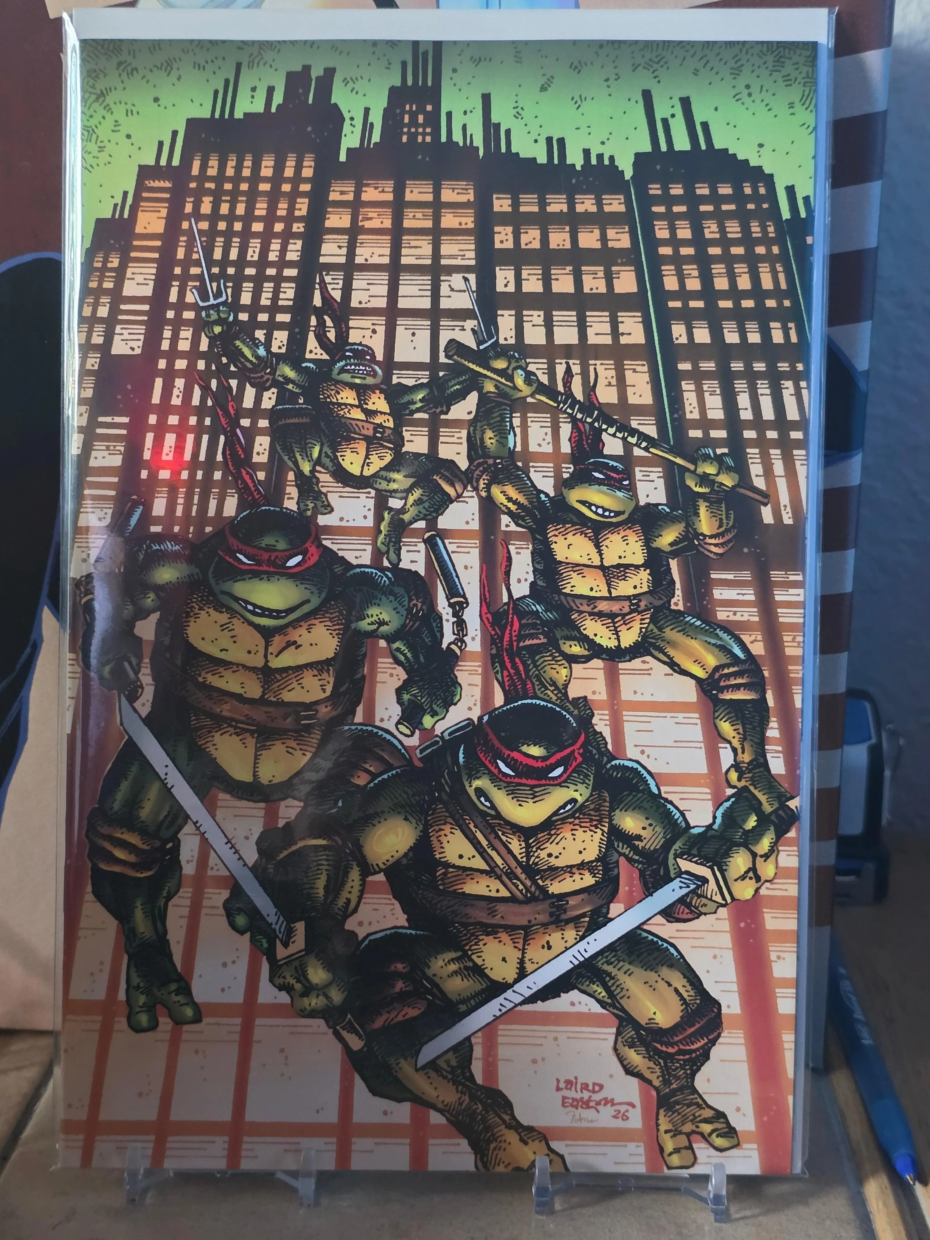 Teenage Mutant Ninja Turtles 20 Eastman Blind Bag Red Bandanas Variant IDW Key