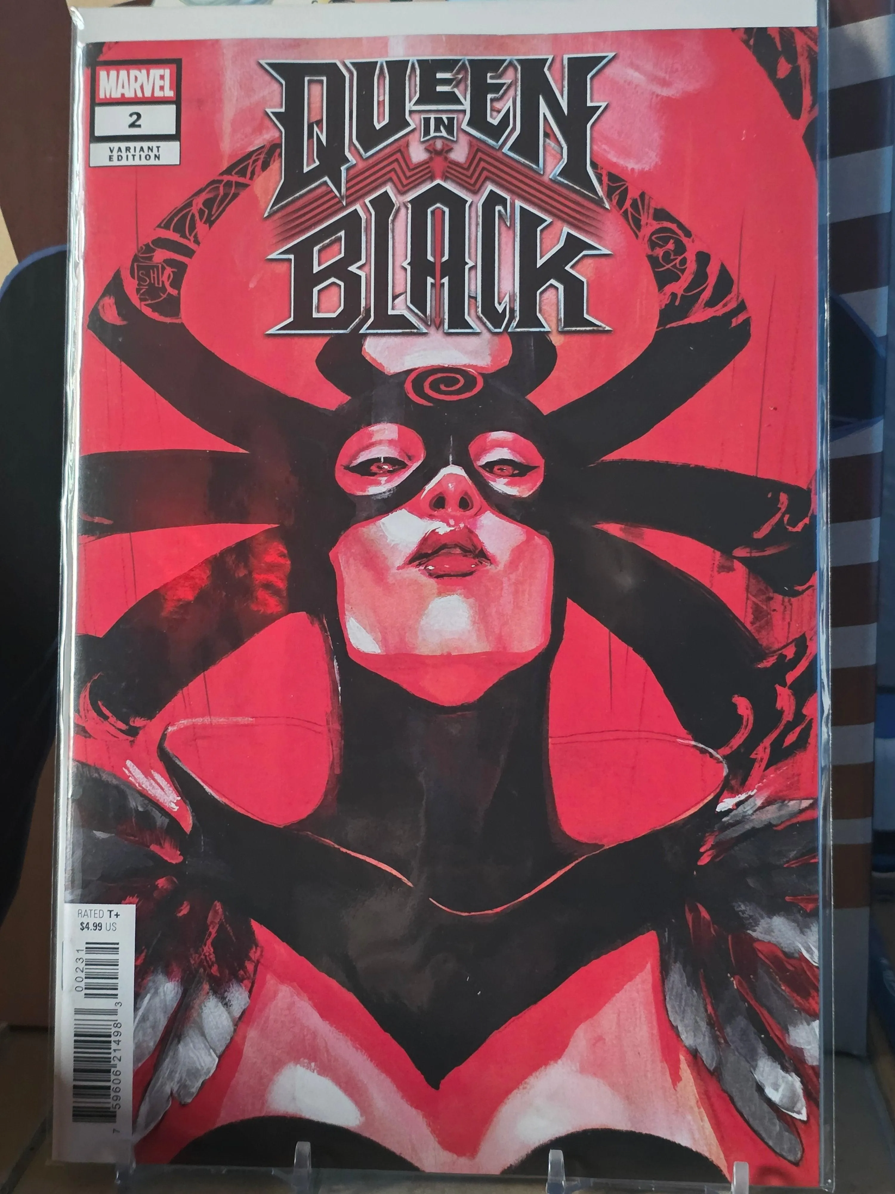 Queen in Black #2 Cover C Stephanie Hans Variant Hela Knull Al Ewing Marvel Key