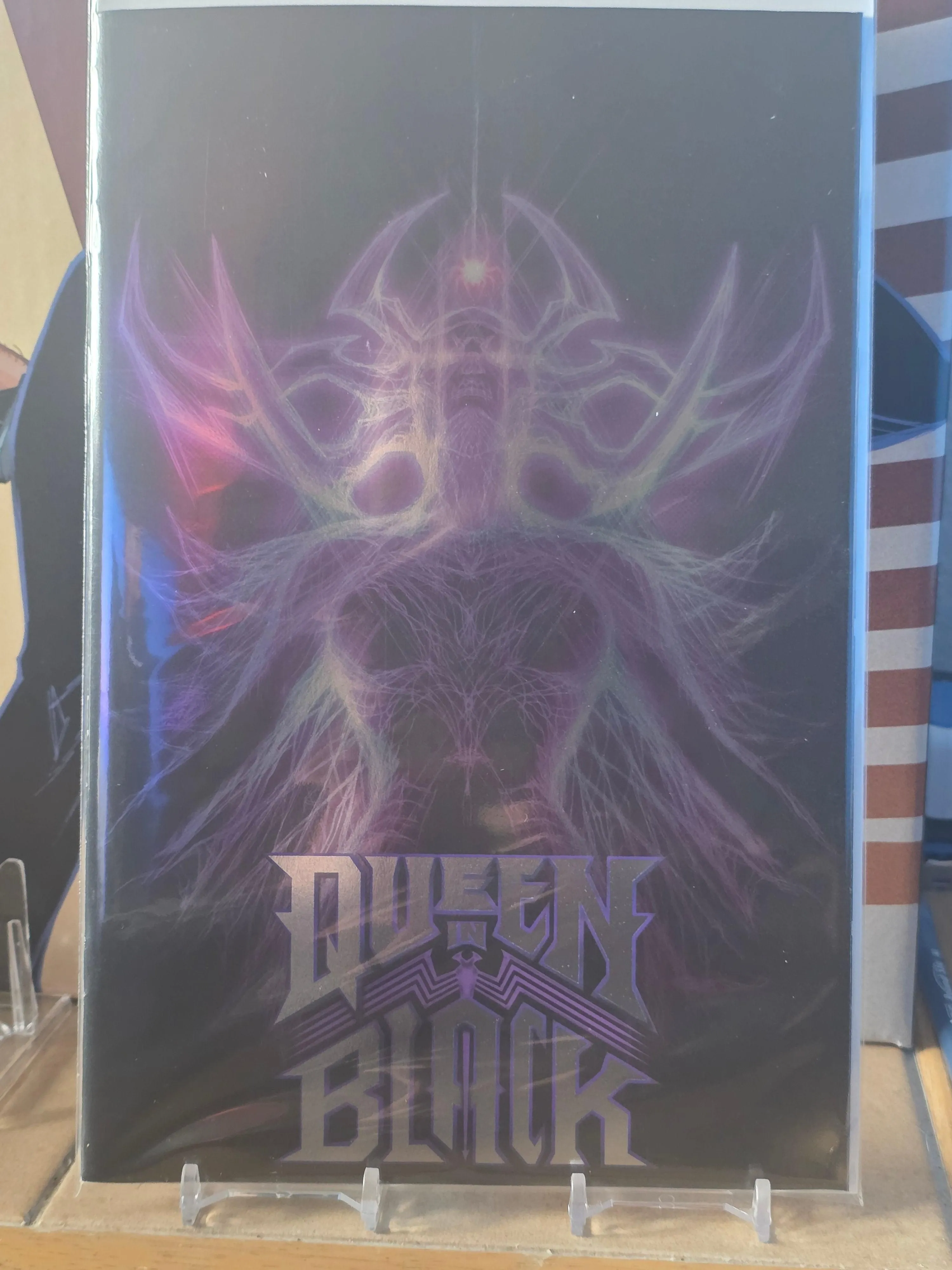 Queen in Black 1 Cover N Patrick Gleason Blind Bag Box Foil Variant Marvel Key