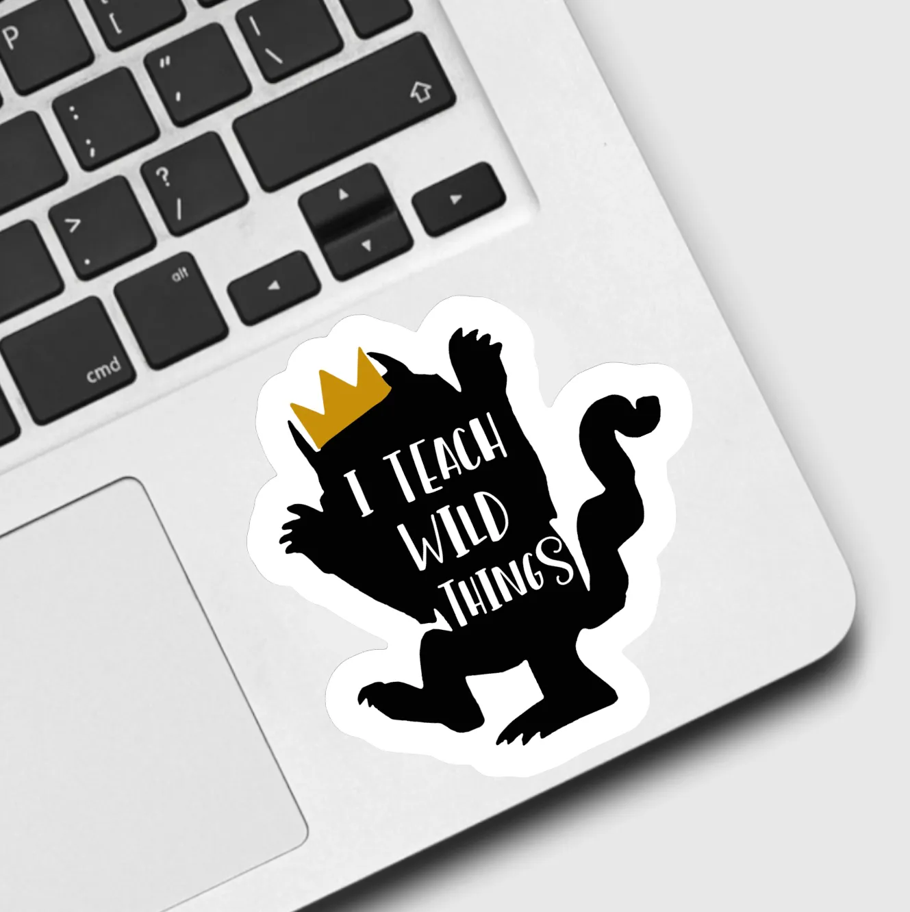 I Teach Wild Things Sticker